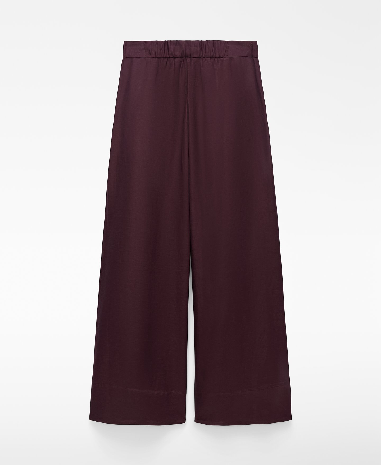 Double-pleated wide-leg trousers image number 5