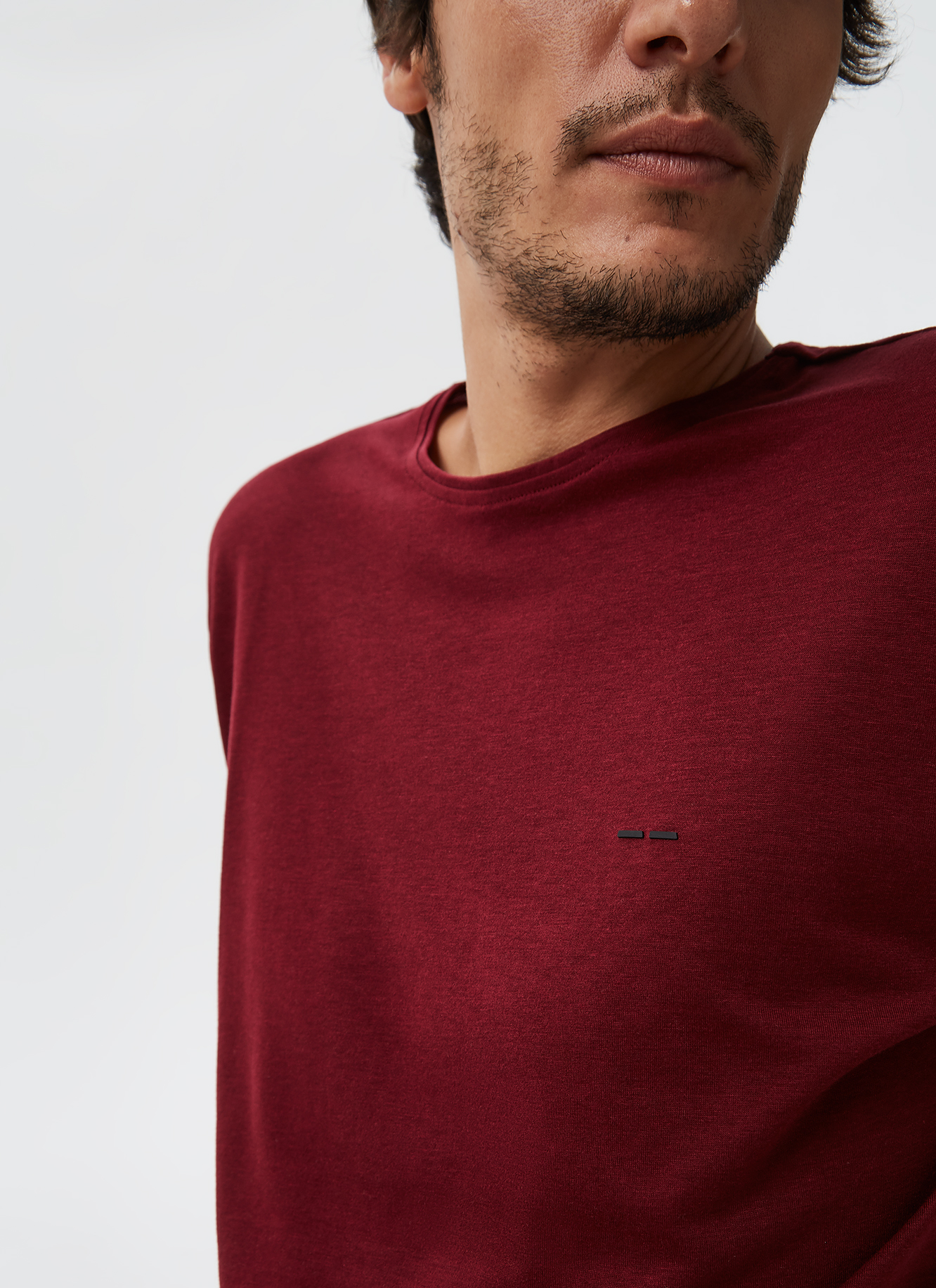 Regular fit lyocell t-shirt image number 2