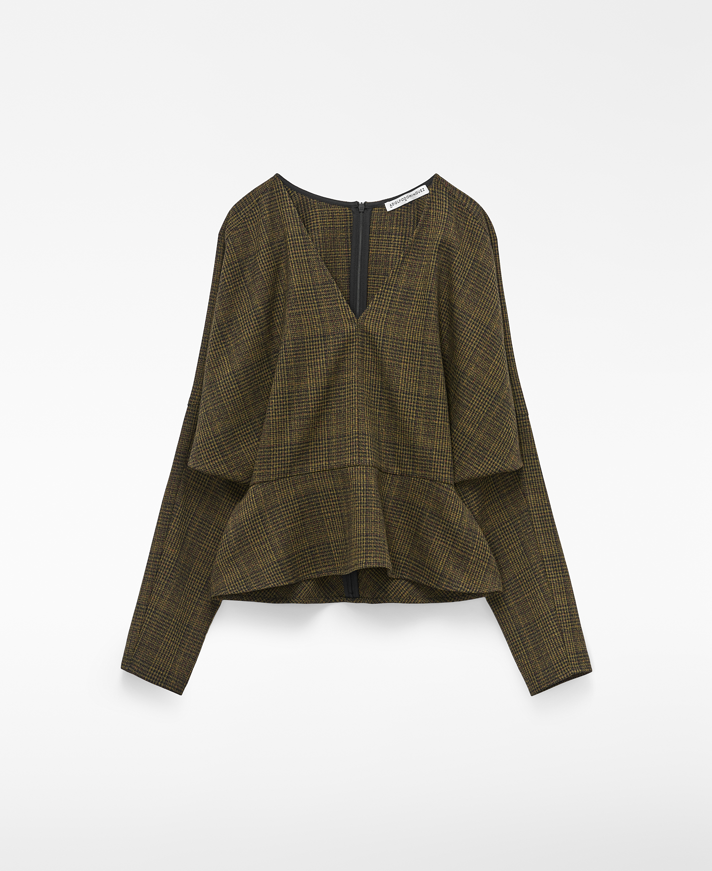 Top peplum cuadros image number 4