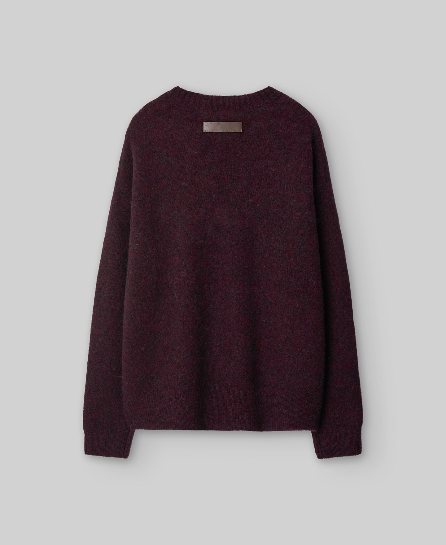 Jersey cuello pico con alpaca mujer image number 5