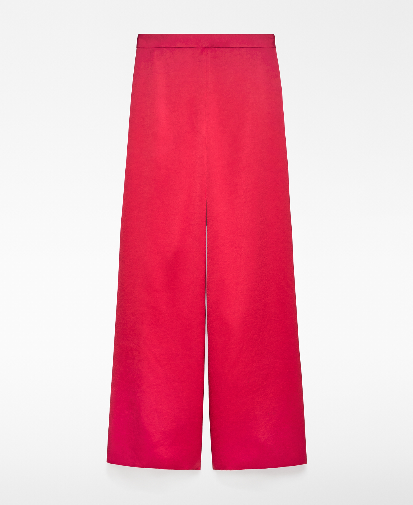 Pantalón satinado pierna ancha mujer image number 4