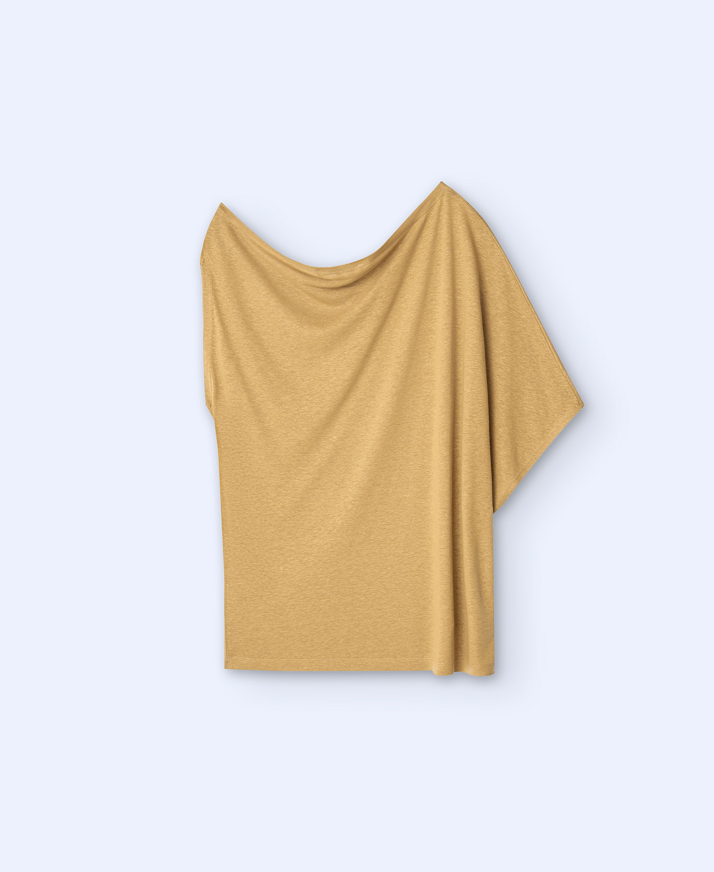 Cotton and lyocell loose T-shirt image number 5