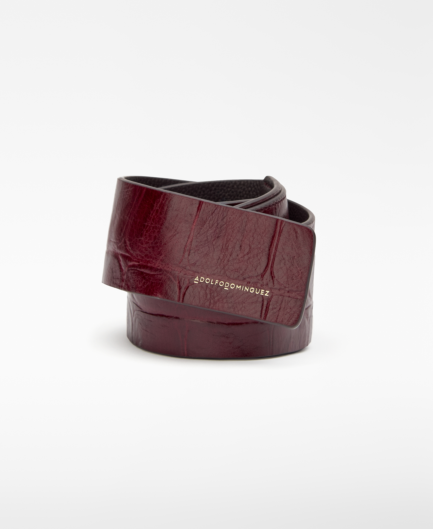 Croc-effect cummerbund image number 1