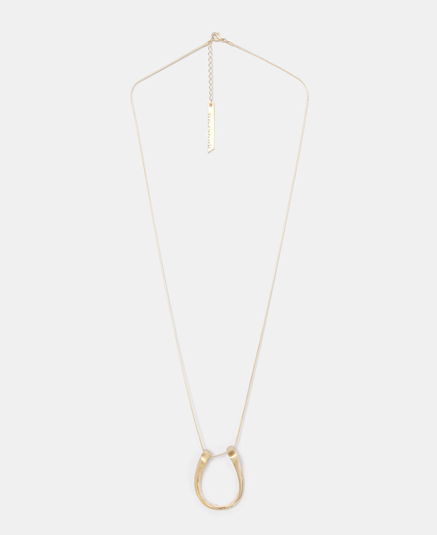 Organic silhouette pendant image number 0
