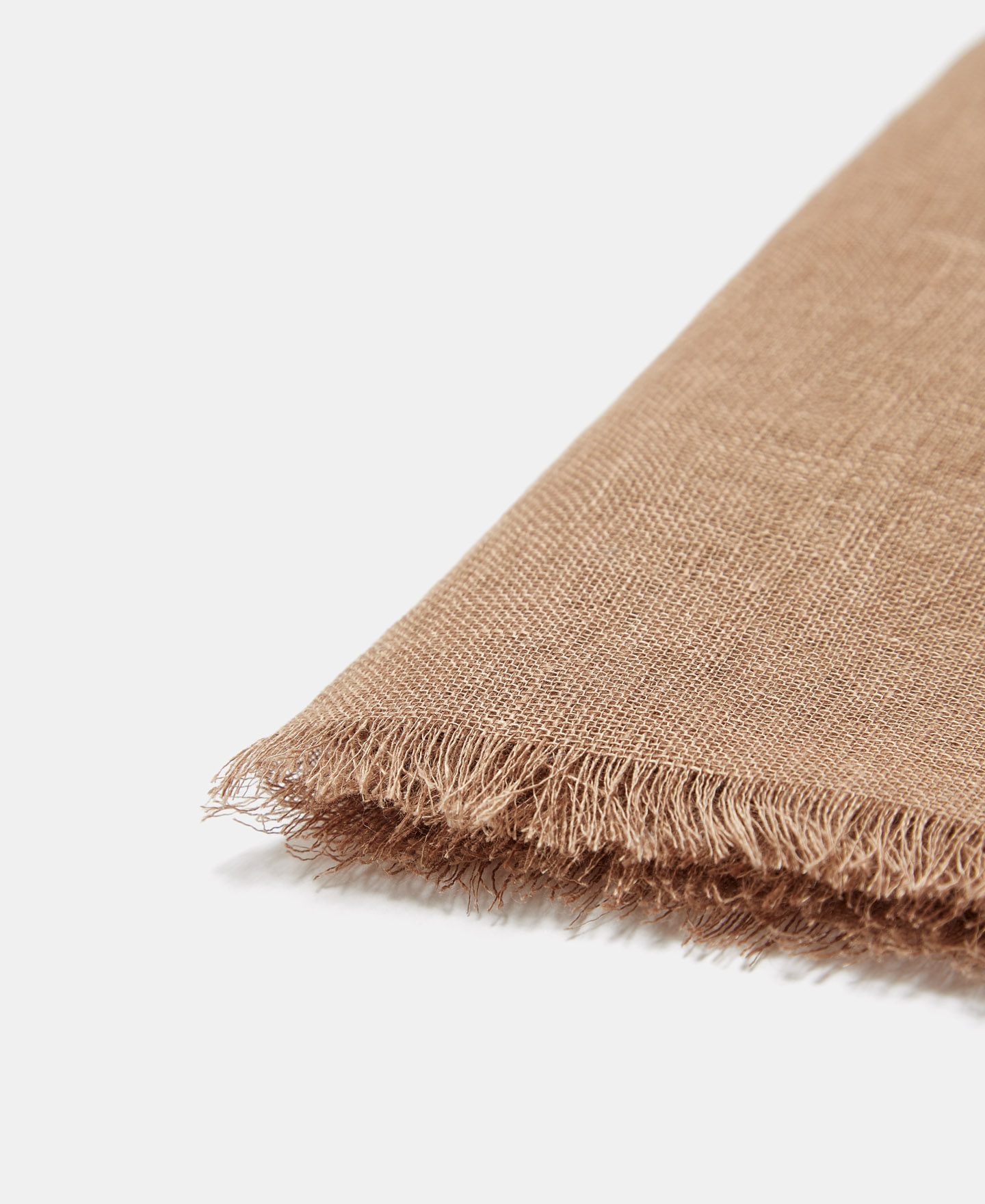 Plain linen foulard image number 2