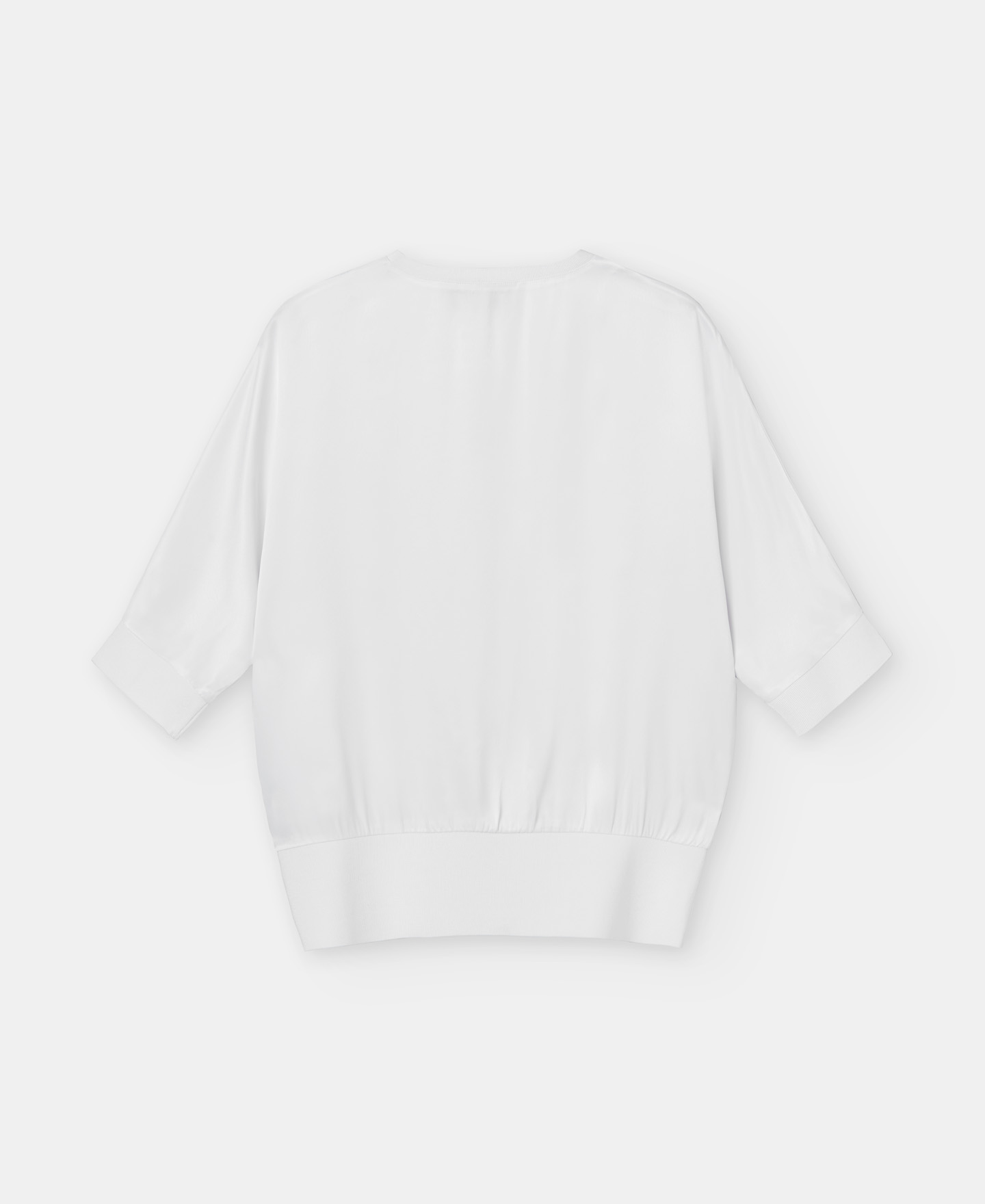 Short sleeve viscose blouse image number 5