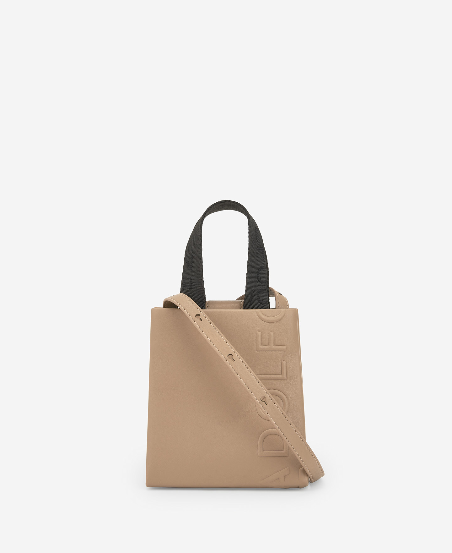 Petit sac cabas taupe femme image number 0