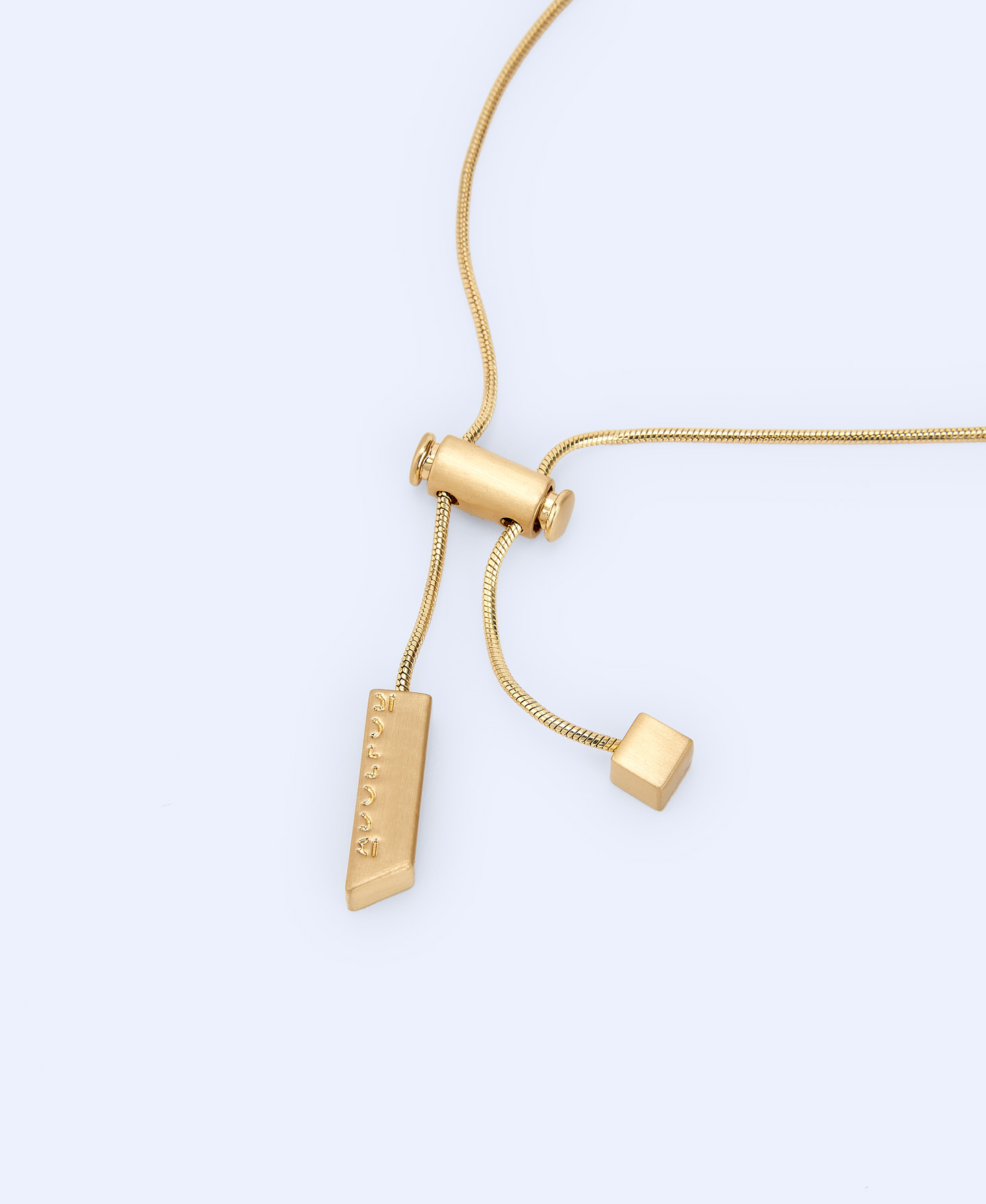 Adjustable pleated pendant image number 2