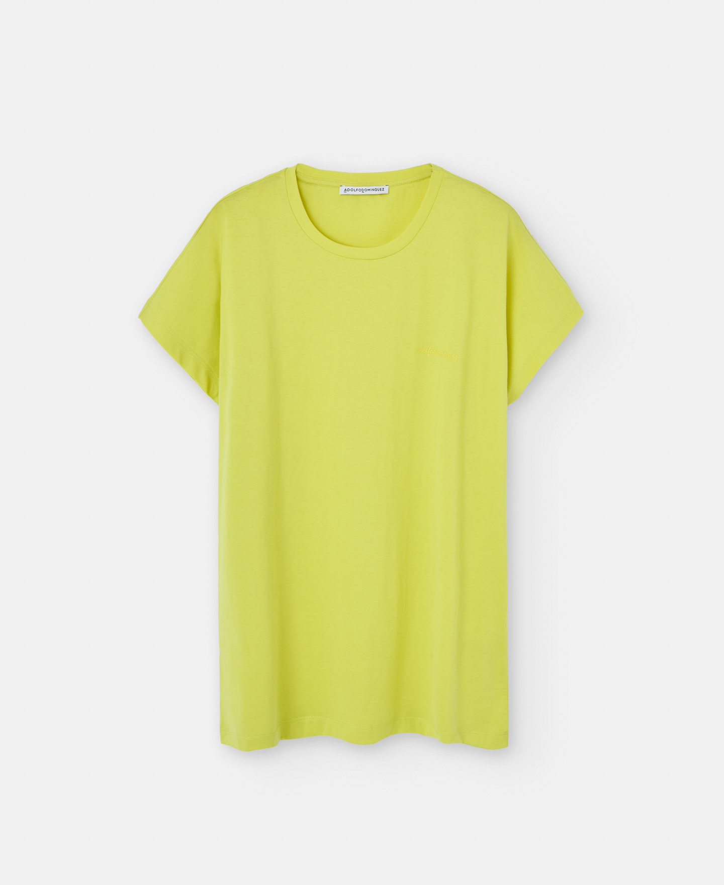 Crew neckline cotton t-shirt image number 0