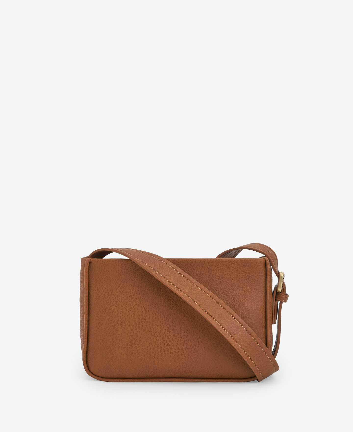 Medium shoulder bag grain texture women image number 1