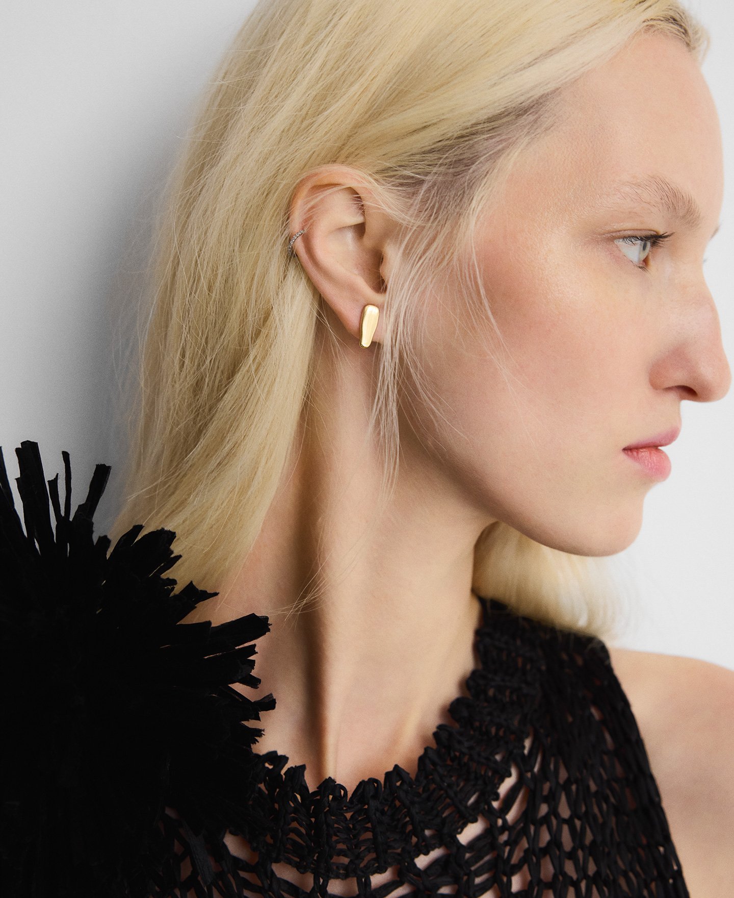 Pendientes met&aacute;licos peque&ntilde;os image number 3