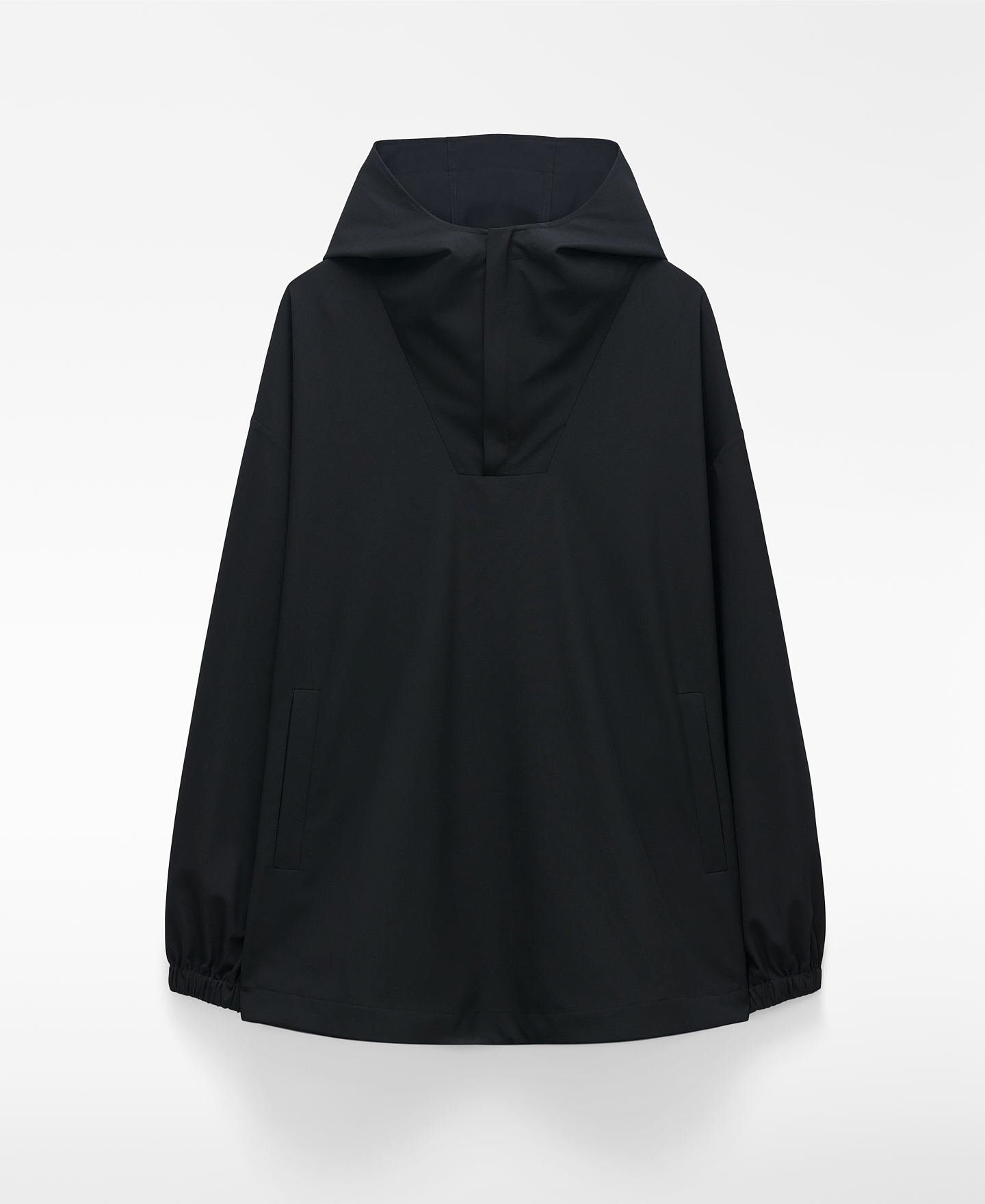 Chaqueta capucha cremallera hombre image number 4