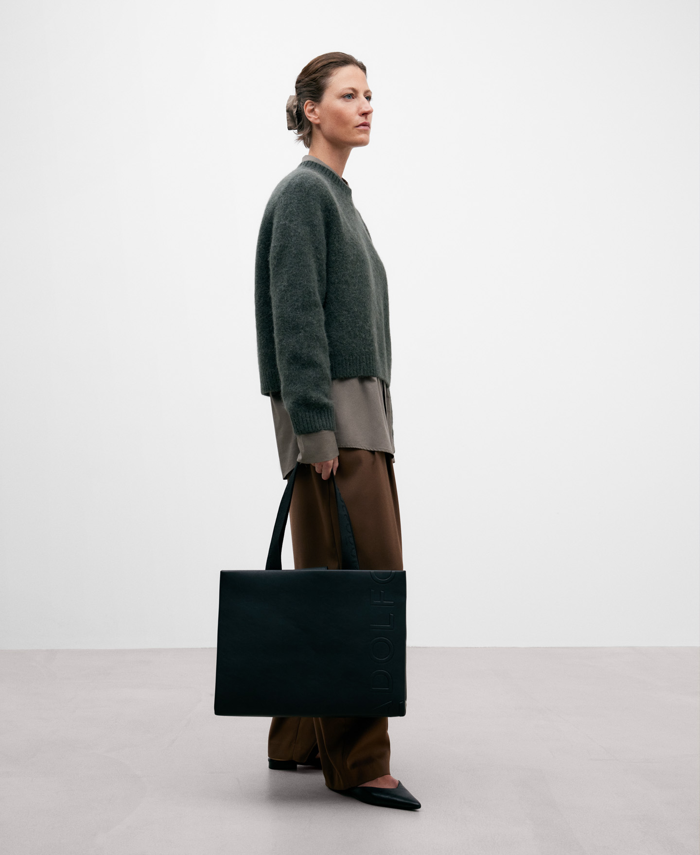 Sac cabas noir femme image number 4