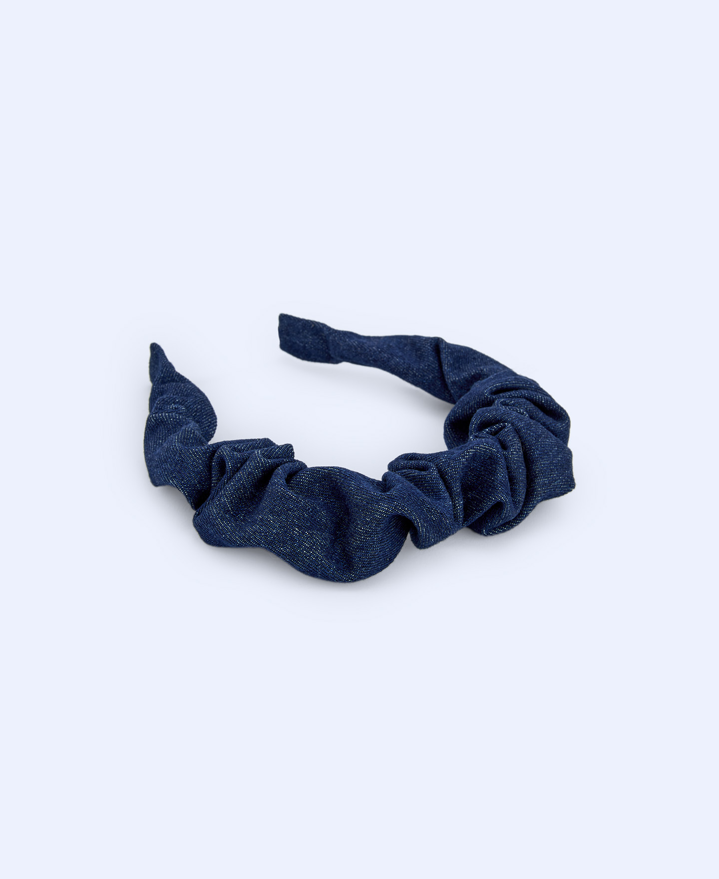 Denim hairband image number 0