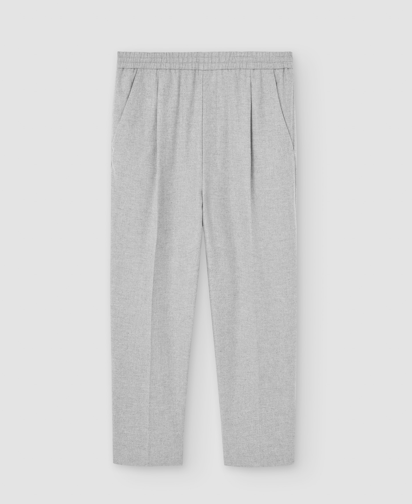 Pantalón cintura elástica en algodón image number 0