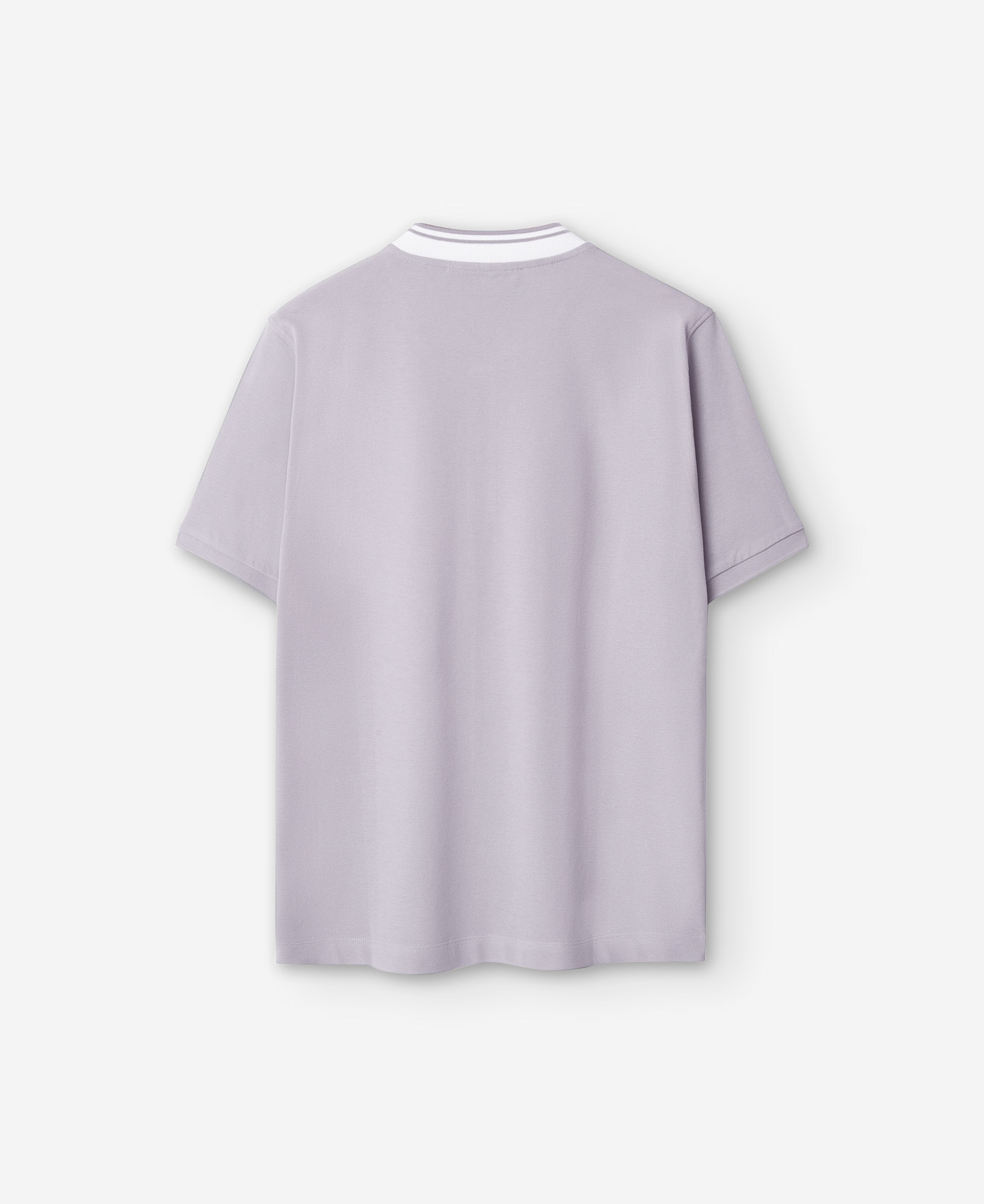 Bomber collar piqué polo shirt image number 5
