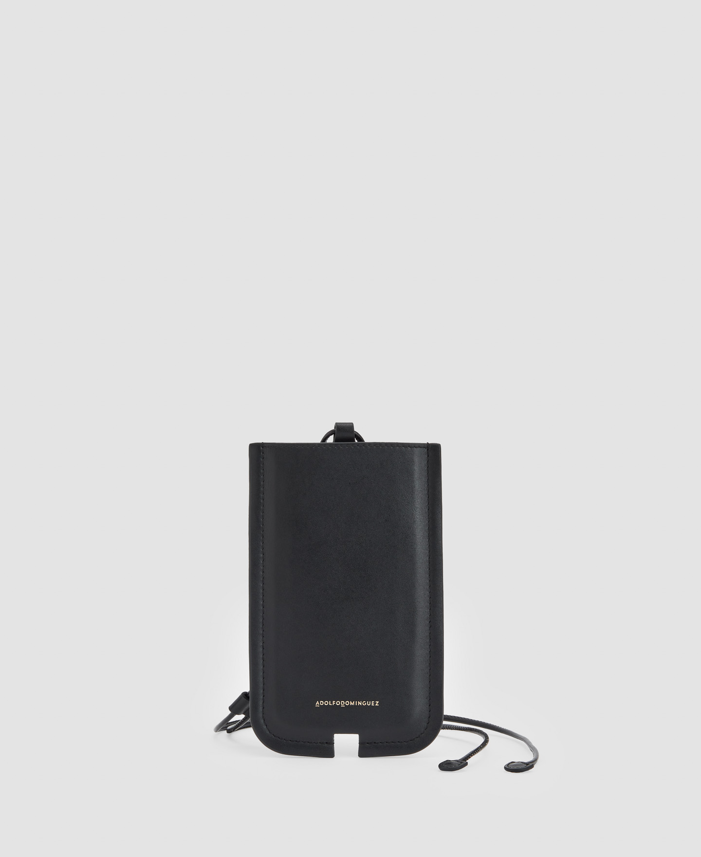 Vachetta leather mobile phone holder image number 0