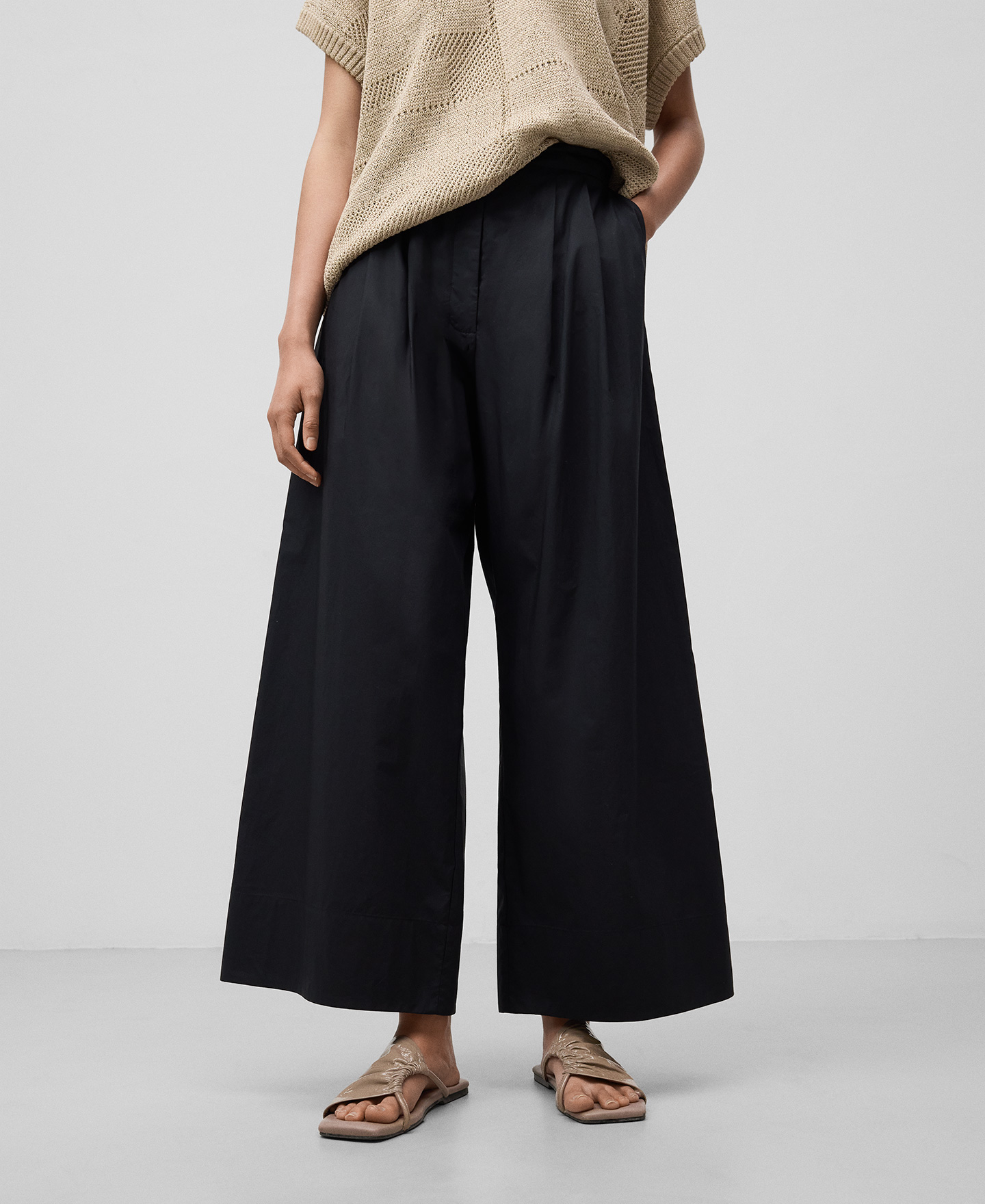 Pantal&oacute;n algod&oacute;n org&aacute;nico mujer image number 0