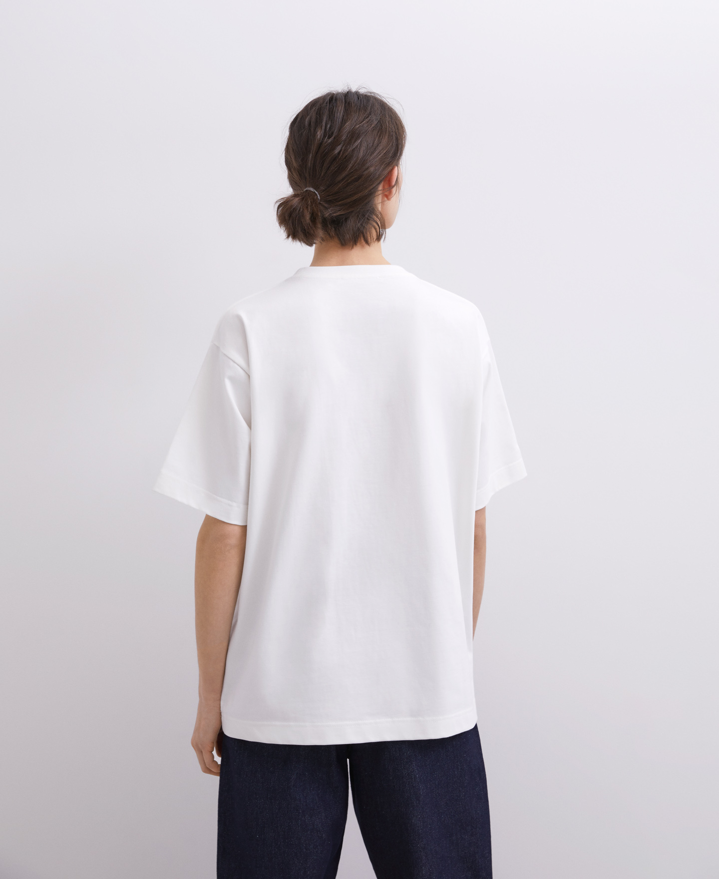 Oversize cotton t-shirt image number 1