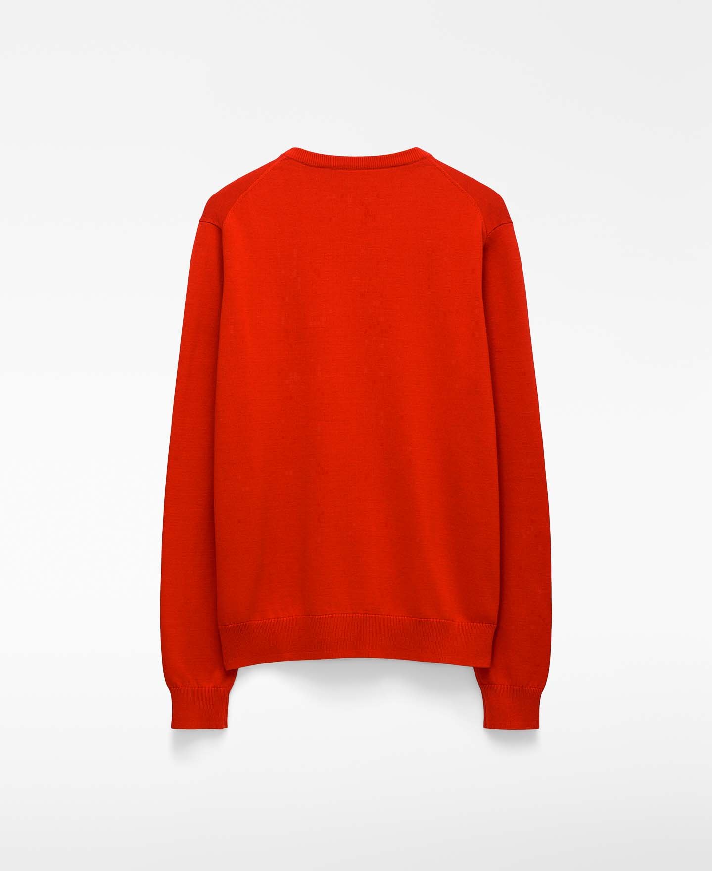 Organic cotton crew collar sweater image number 5