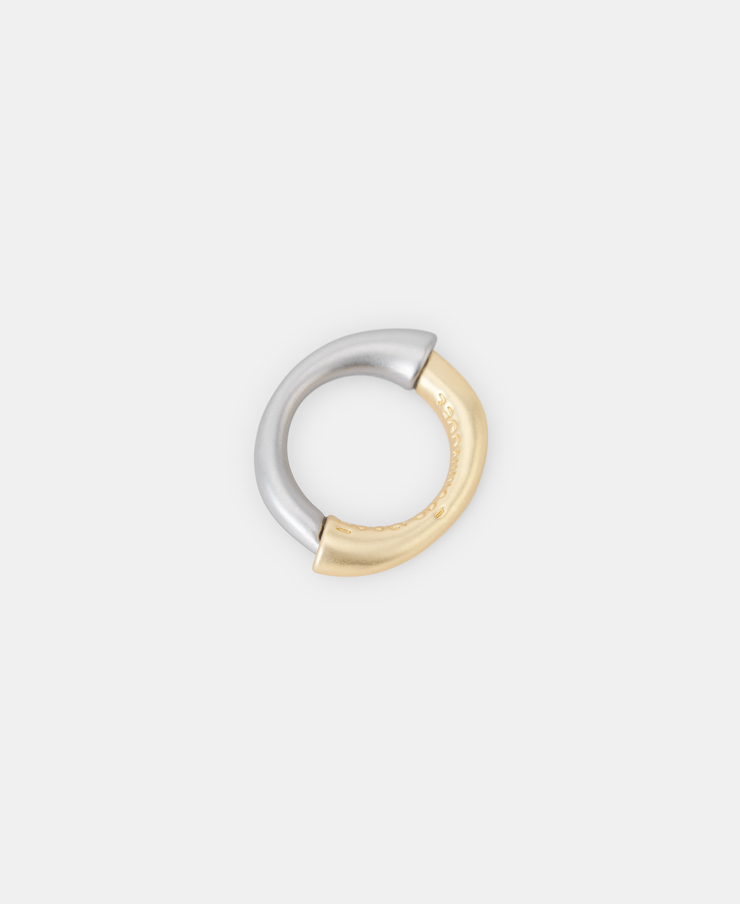 Matte double piece ring image number 0