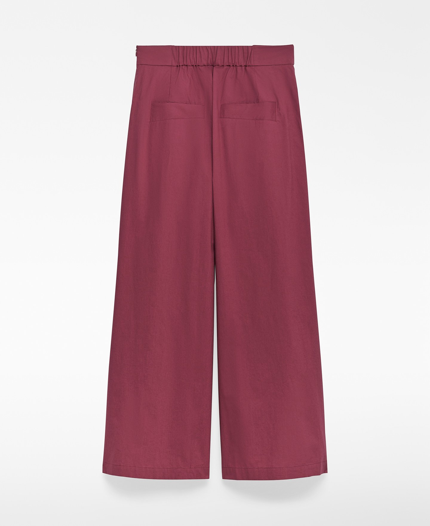 Cotton wrap trousers woman image number 6