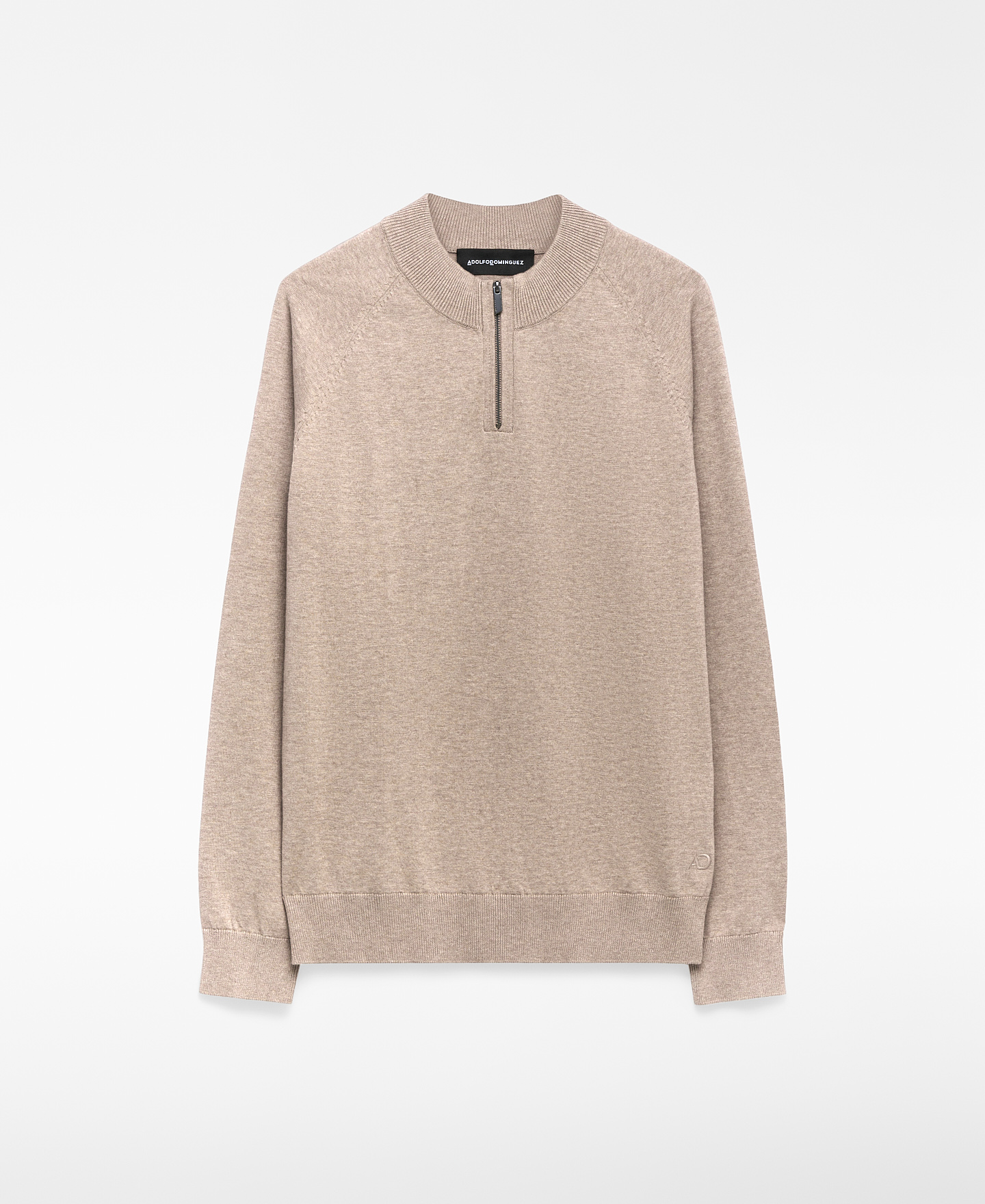 Half-zip perkins collar sweater image number 4