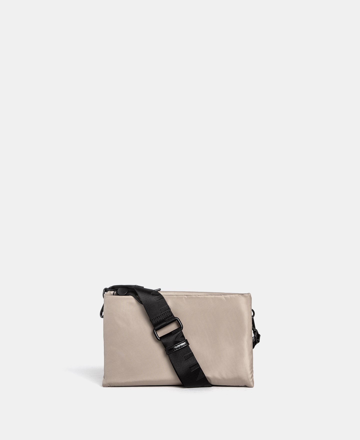 Nylon double gusset shoulder bag image number 0
