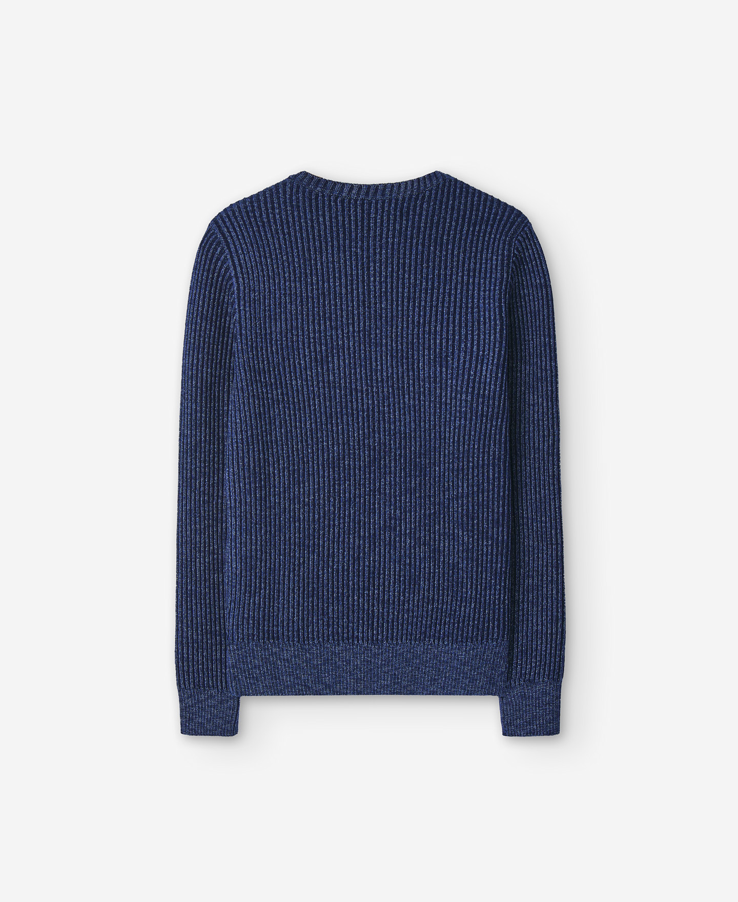 Melange knitted sweater image number 5