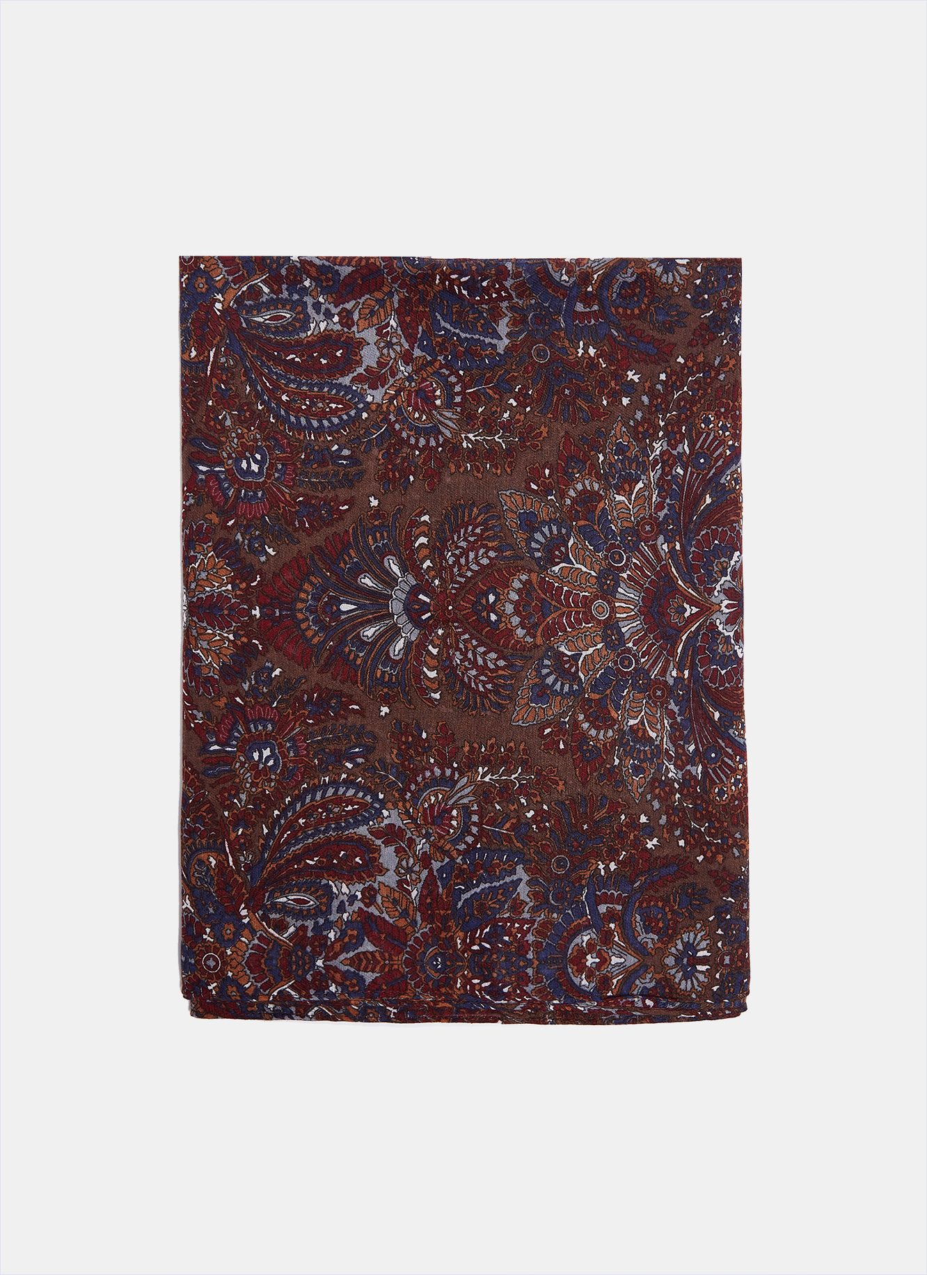 Foulard estampado con motivo floral image number 0