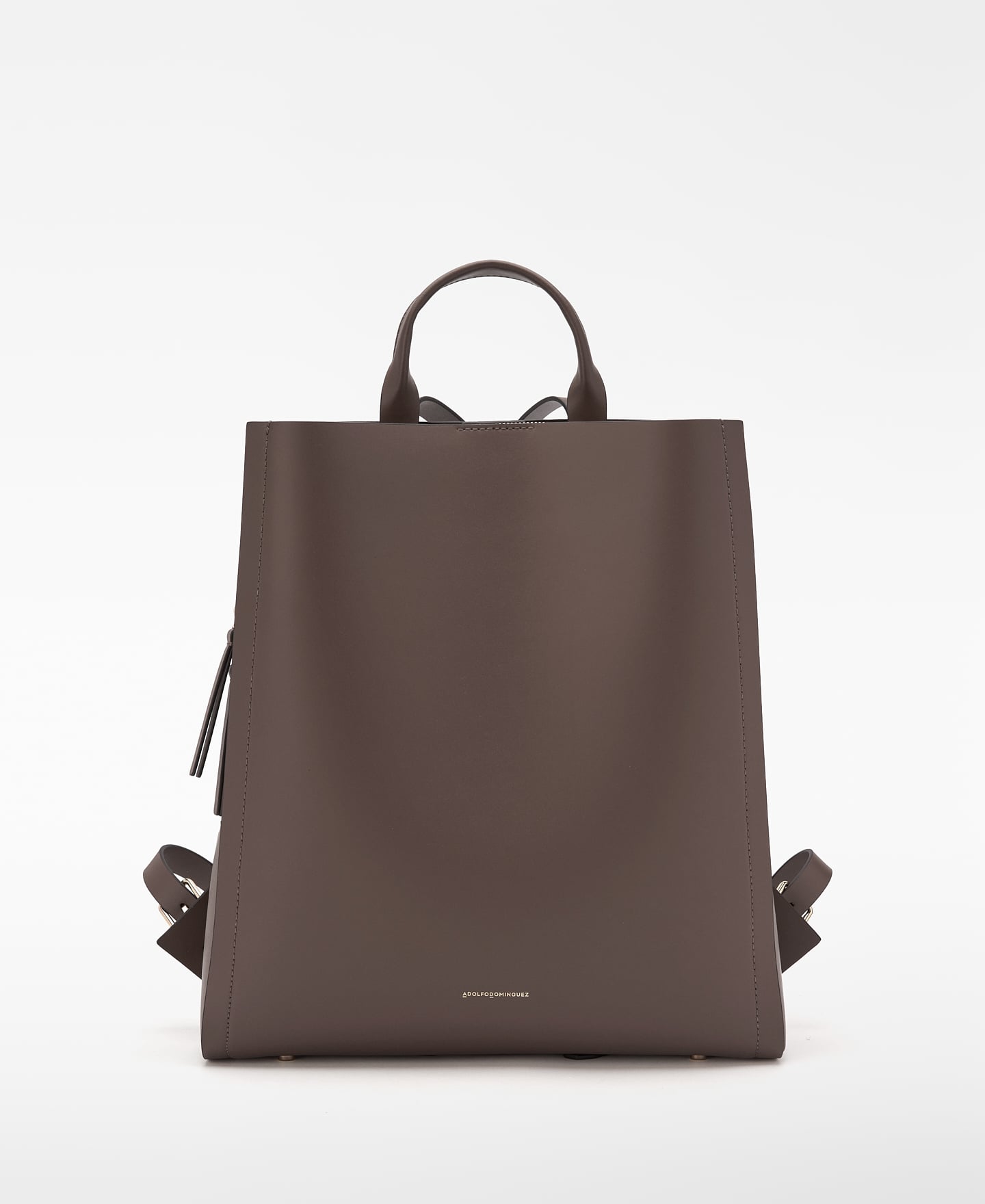 Mica leather backpack image number 0