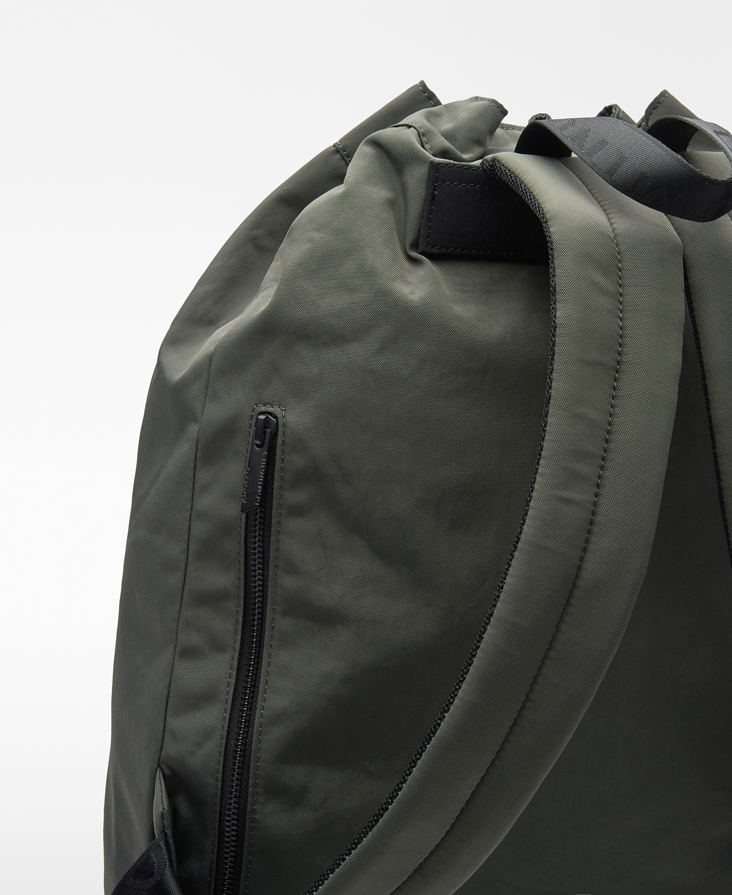 Nylon drawstring backpack image number 3