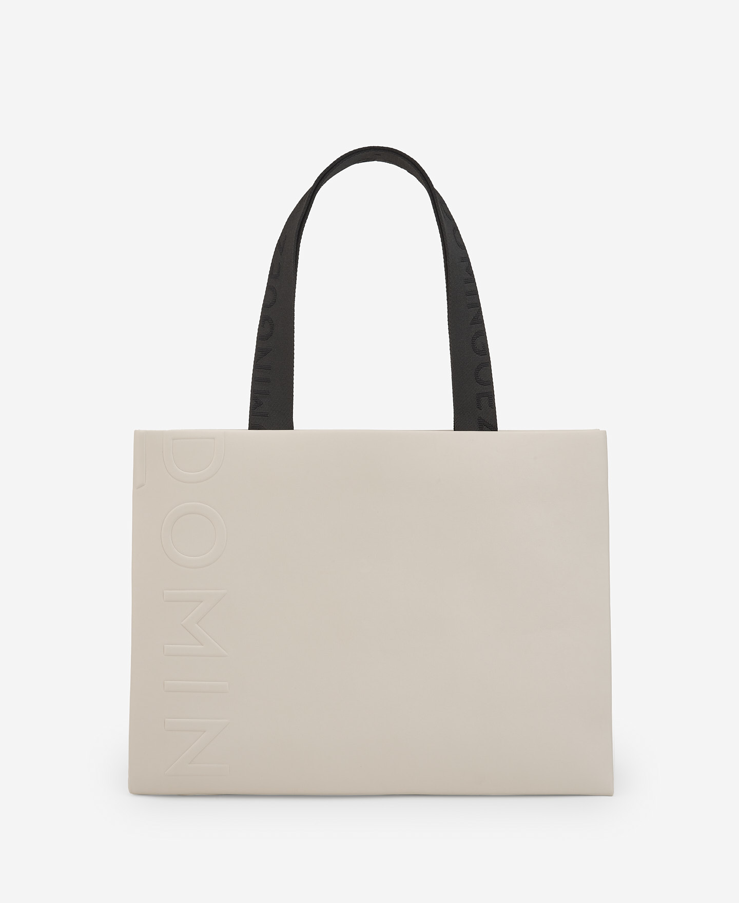 Bolso blanco poliéster reciclado mujer image number 1