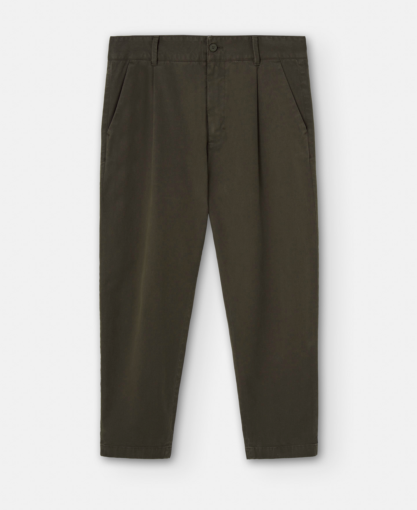 Carrot silhouette darts trousers image number 4