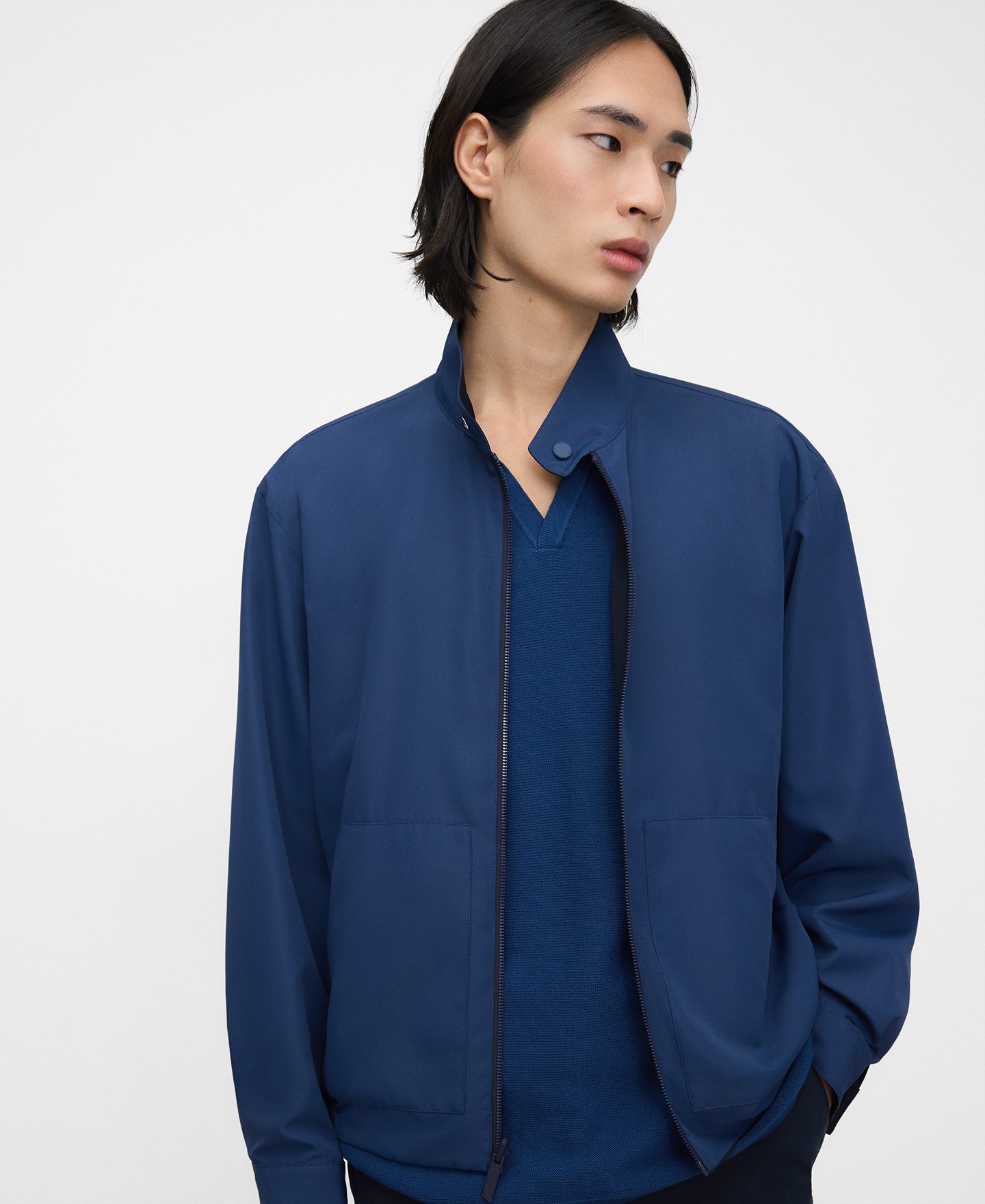 Nylon reversible jacket image number 0