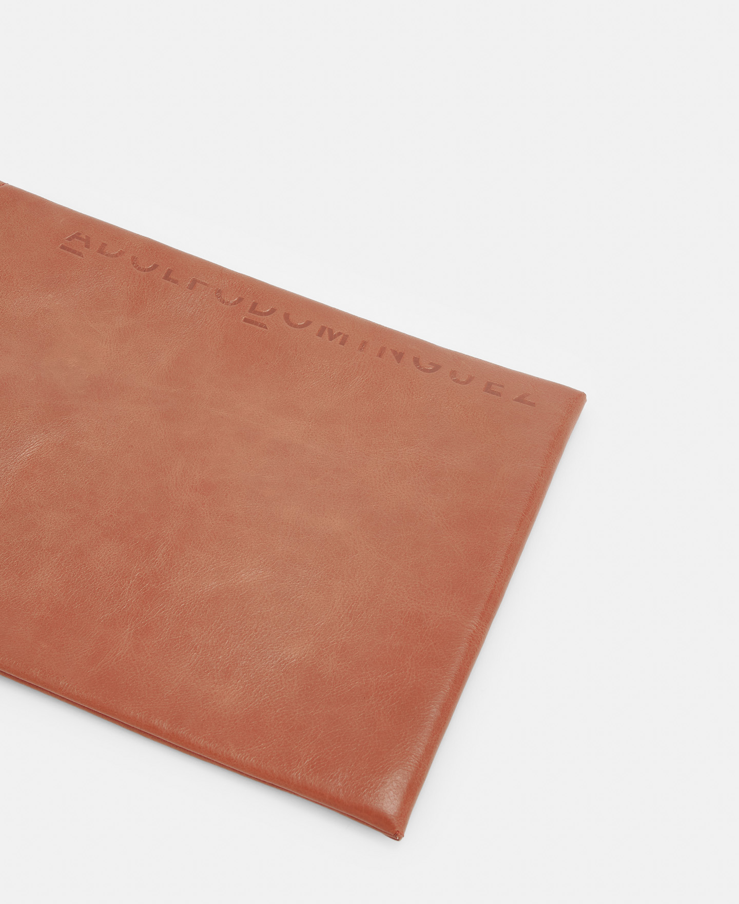 Crackled leather laptop case image number 2