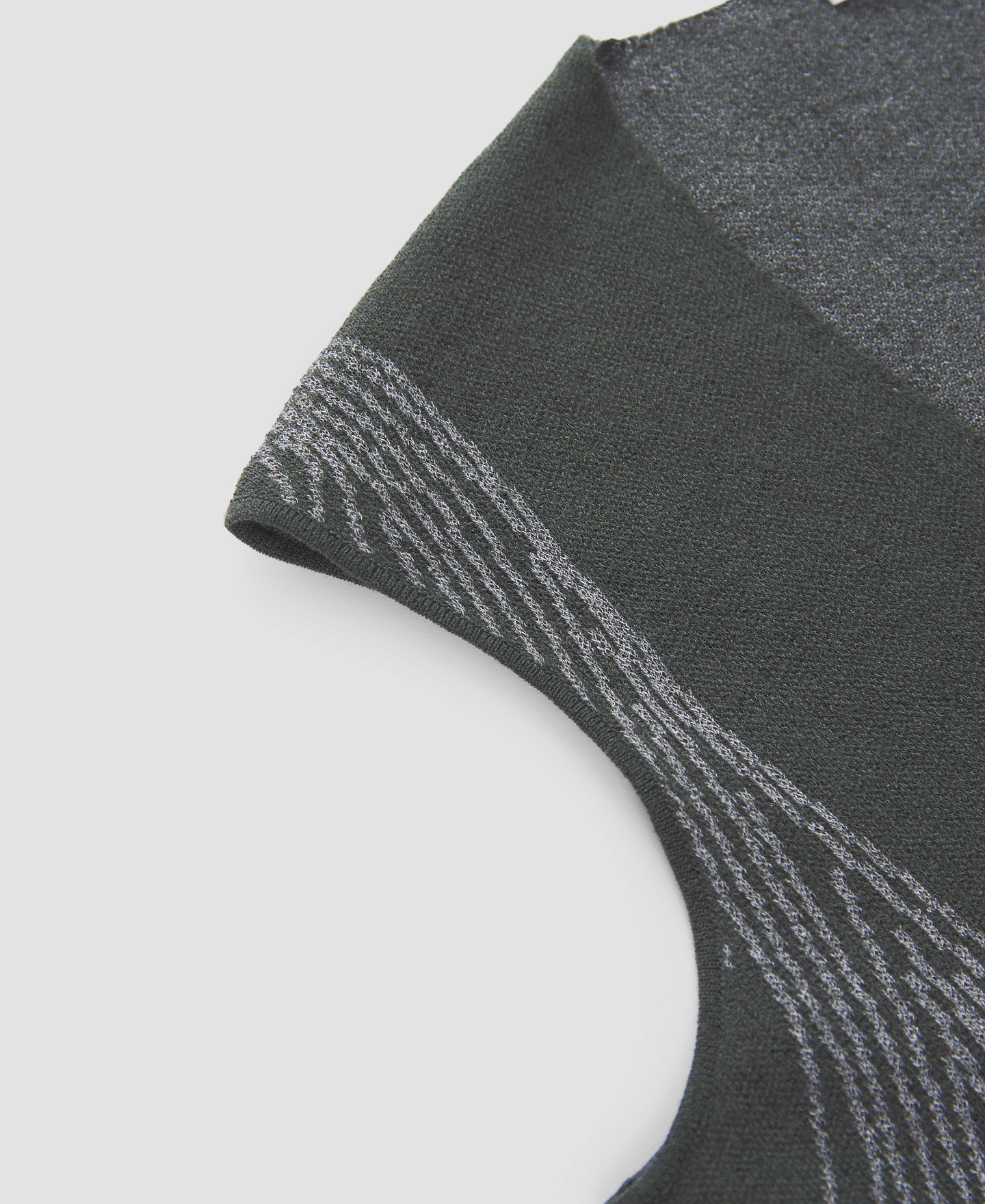 Top punto jacquard en lino image number 6