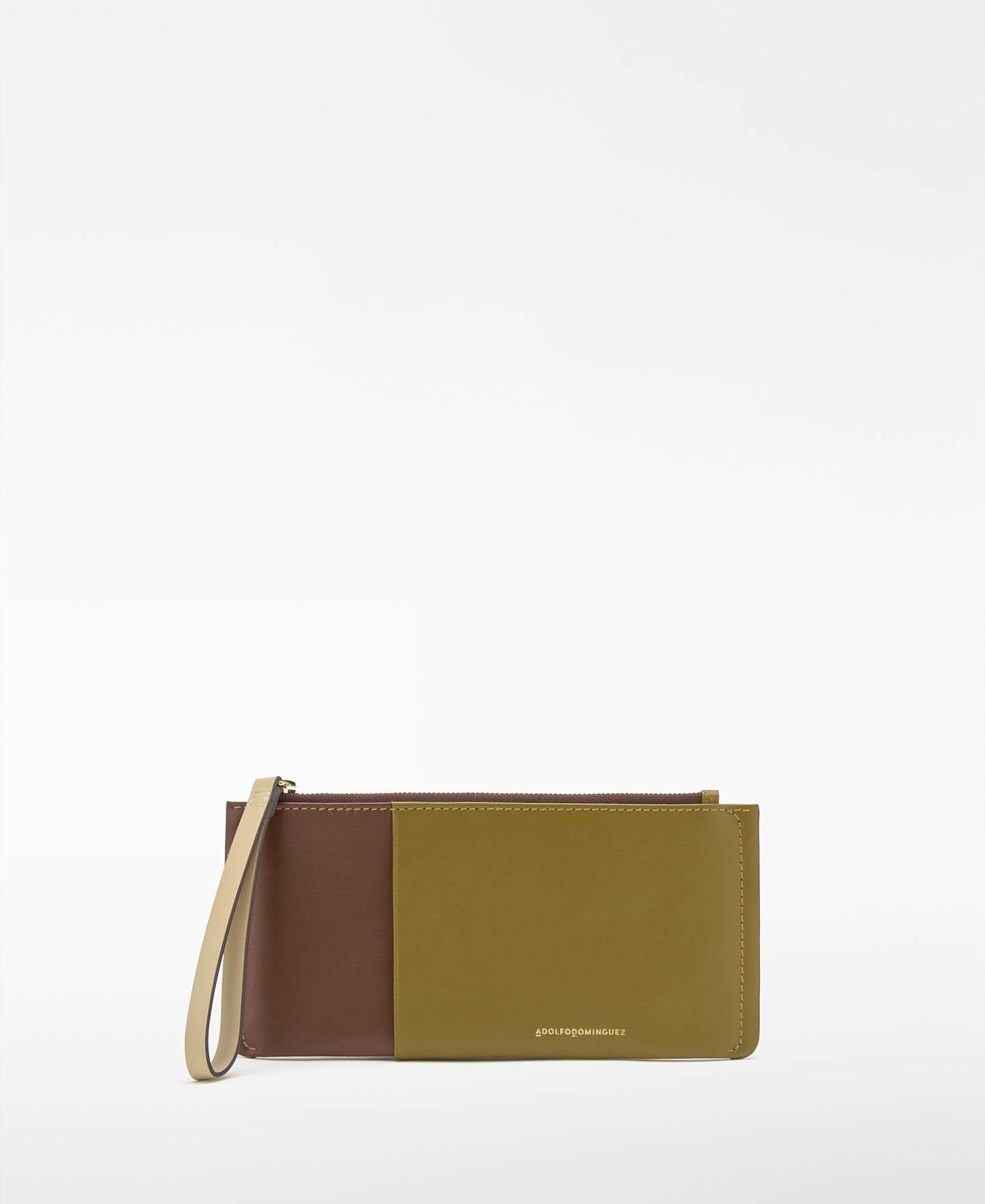 Dorna leather tricolor large coin purse image number 0