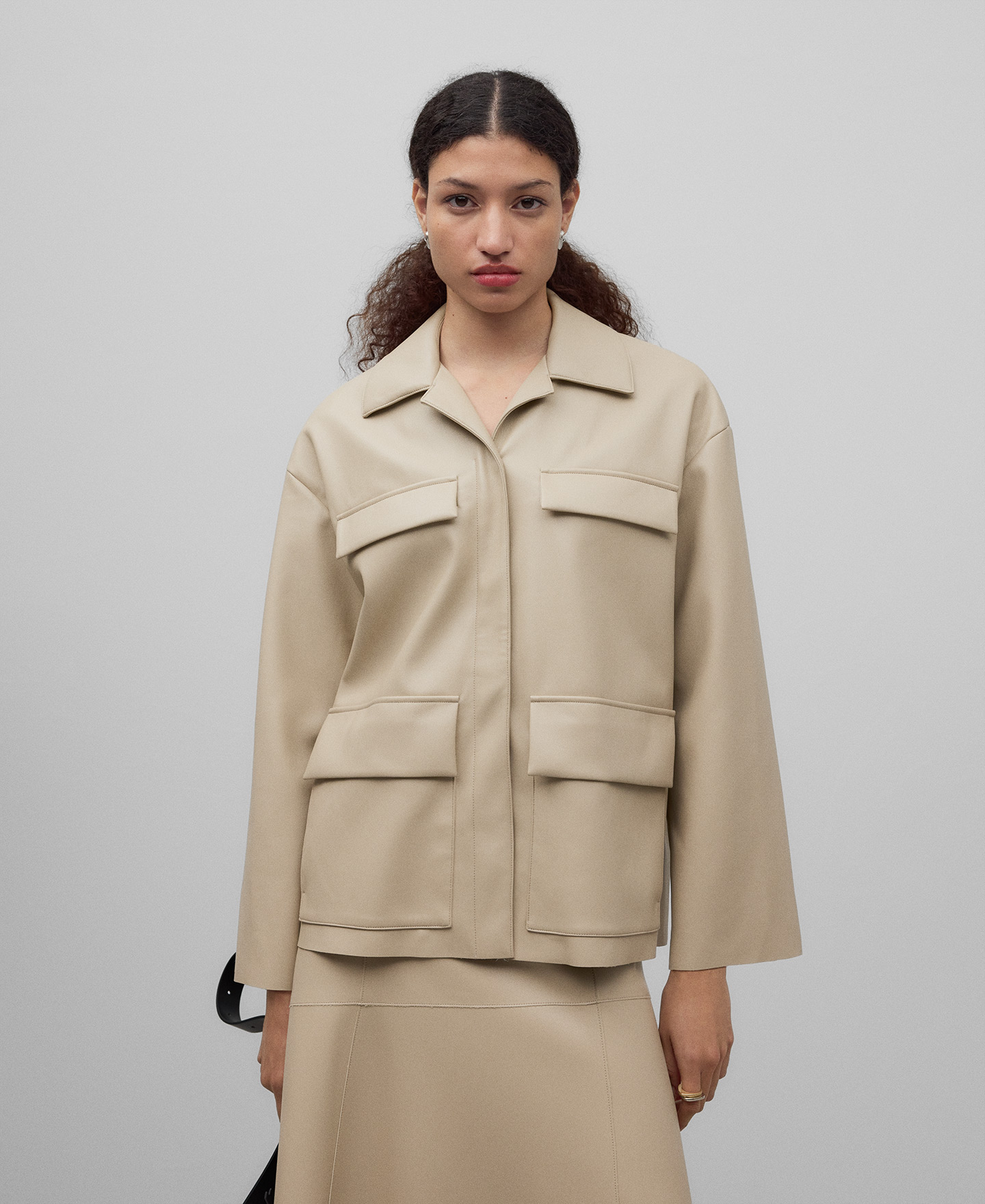 Sobrecamisa oversize Piel No Piel mujer AD Espana