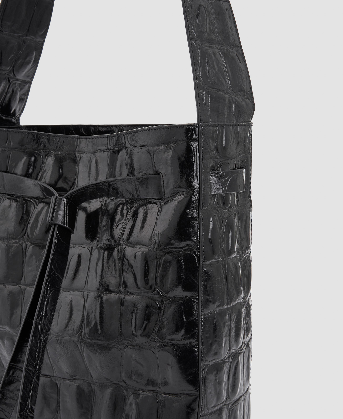 Leather hobo bag image number 2