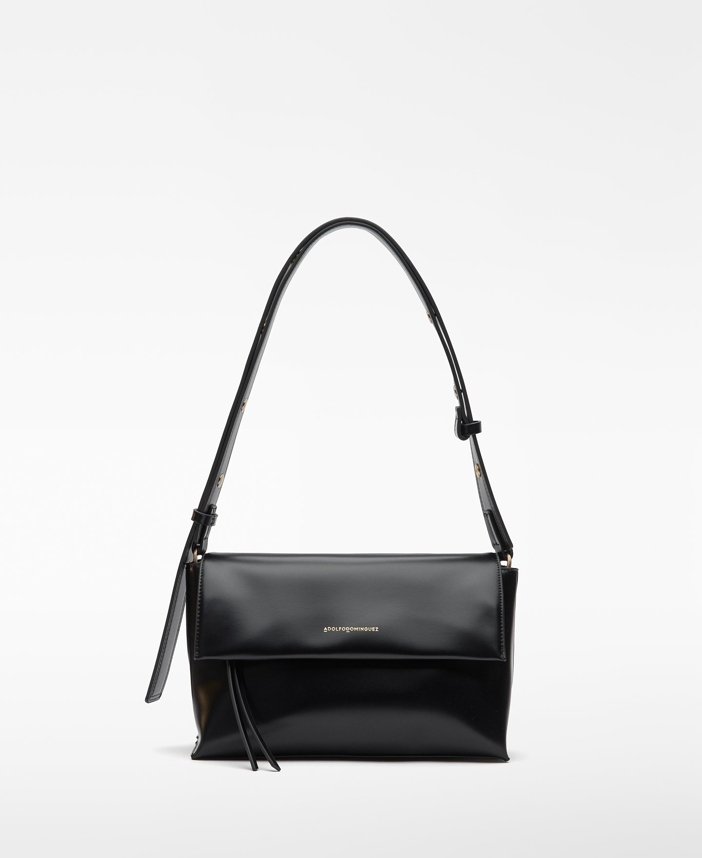 Leather-Non-Leather shoulder bag woman image number 0