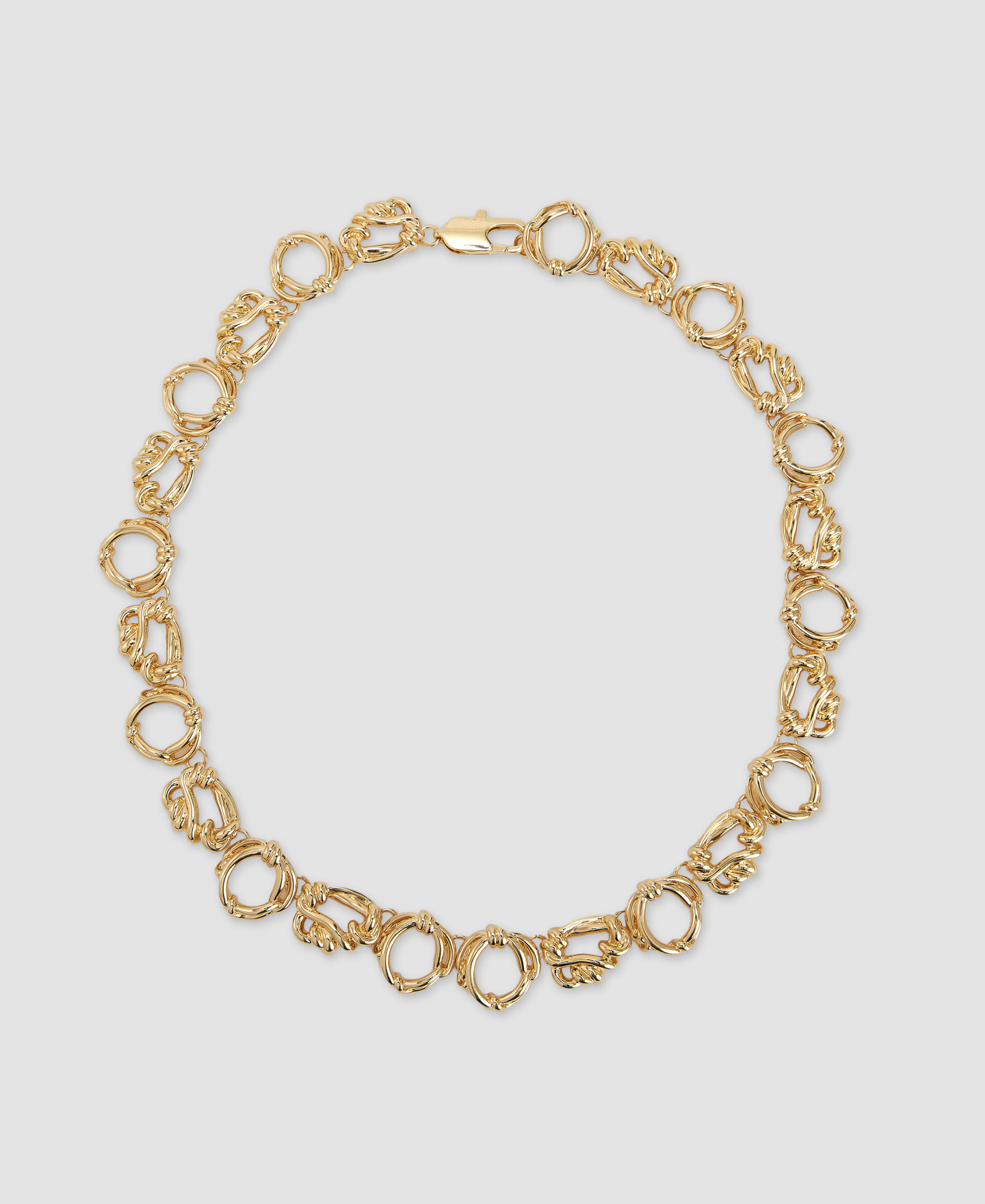 Zinc and Iron Nudos necklace image number 0