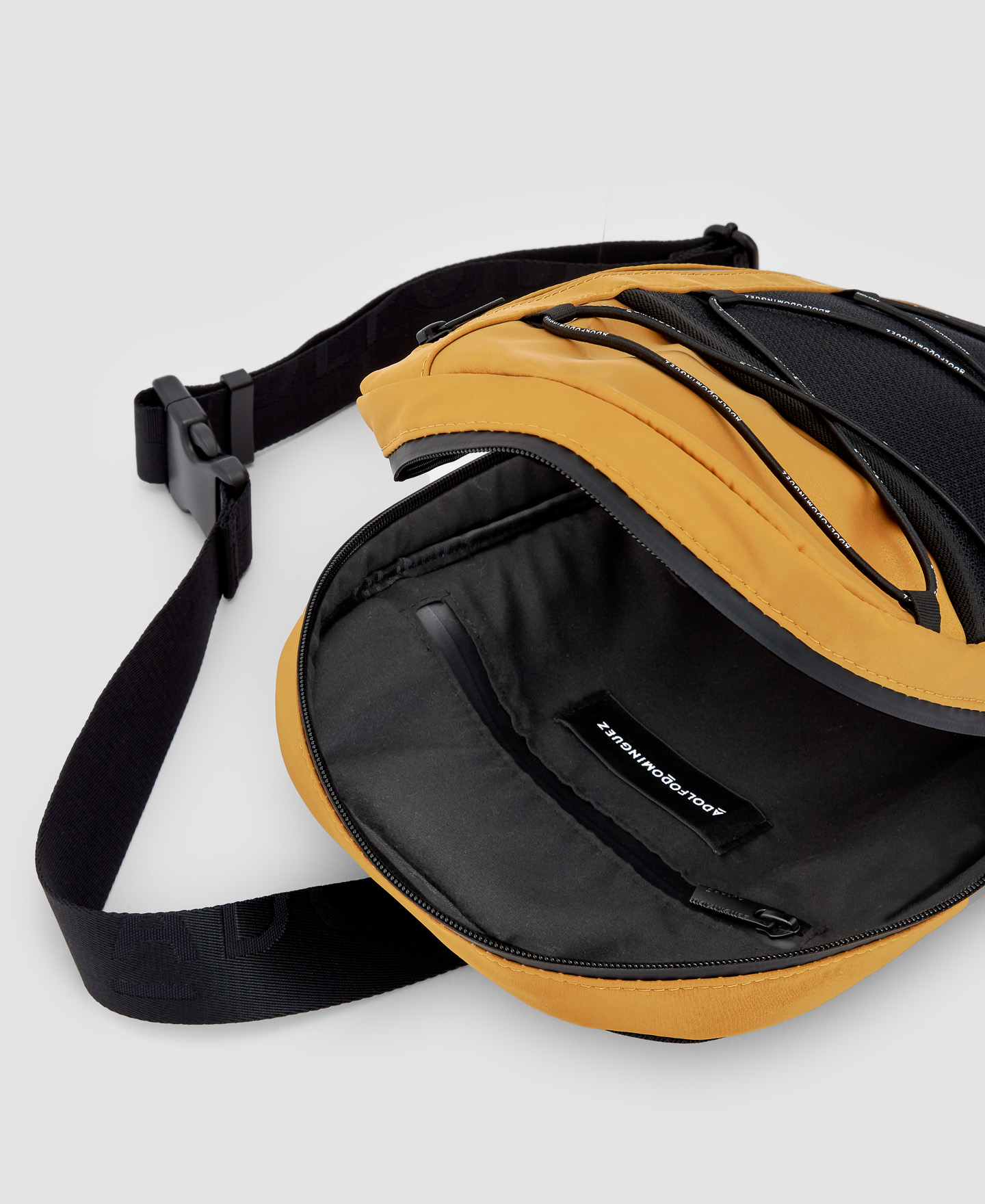 Recycled polyester backpack shoulder bag image number 3