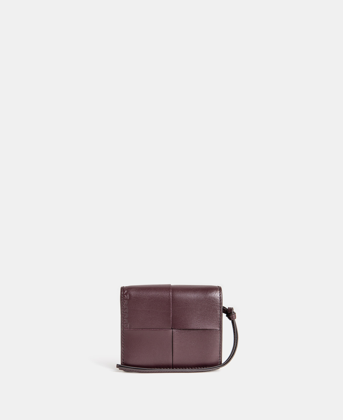 Vachetta leather small wallet image number 0