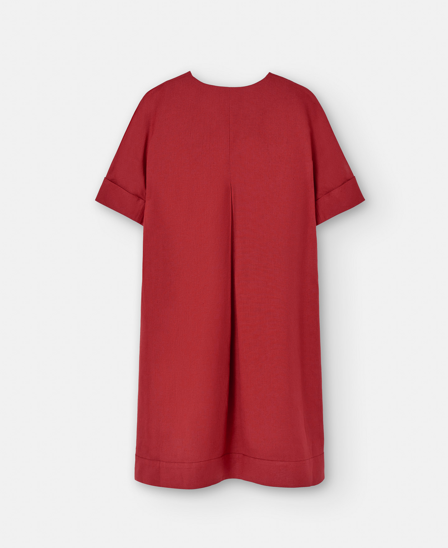 Linen A-line dress image number 5