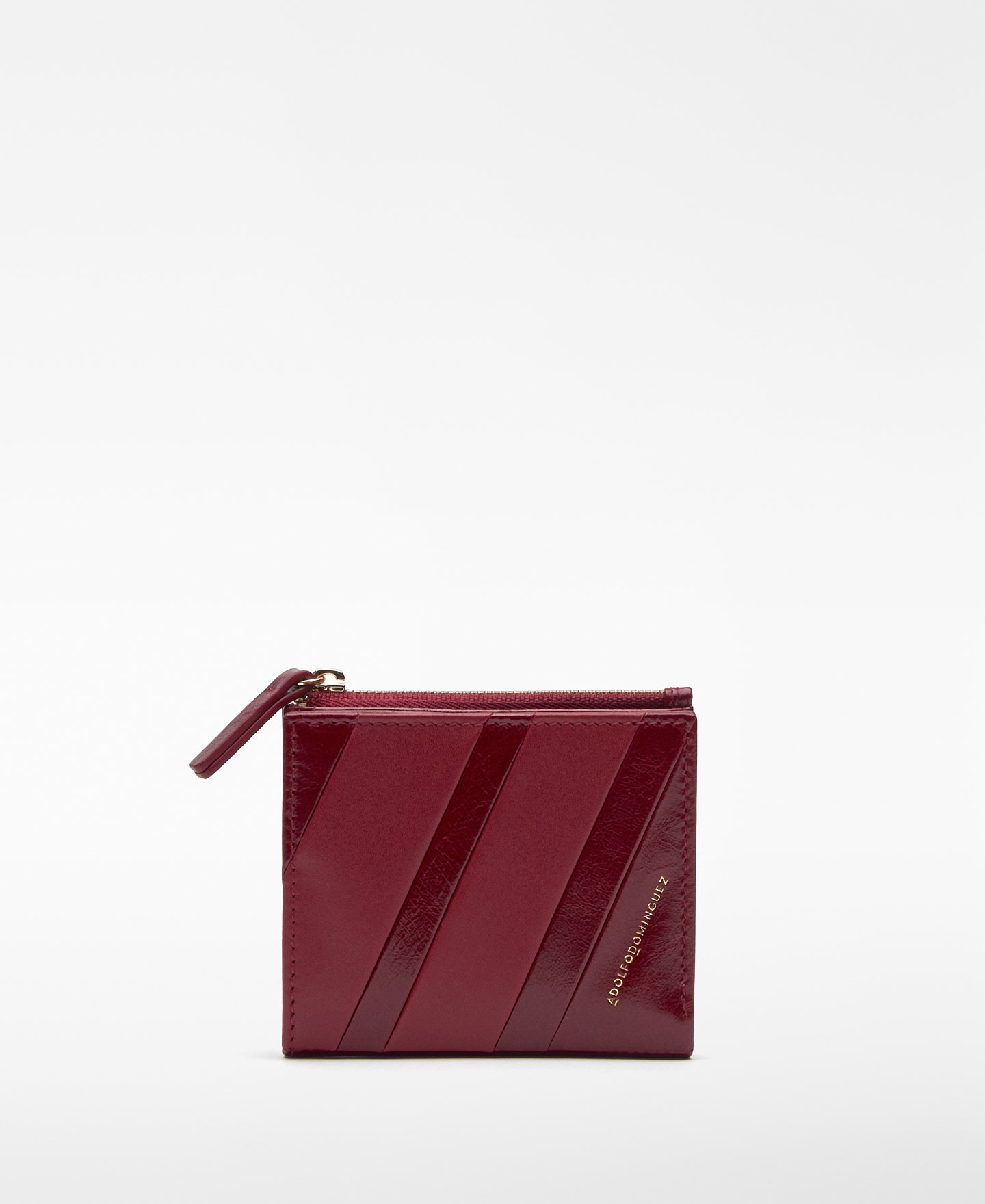 Leather patchwork wallet woman image number 0