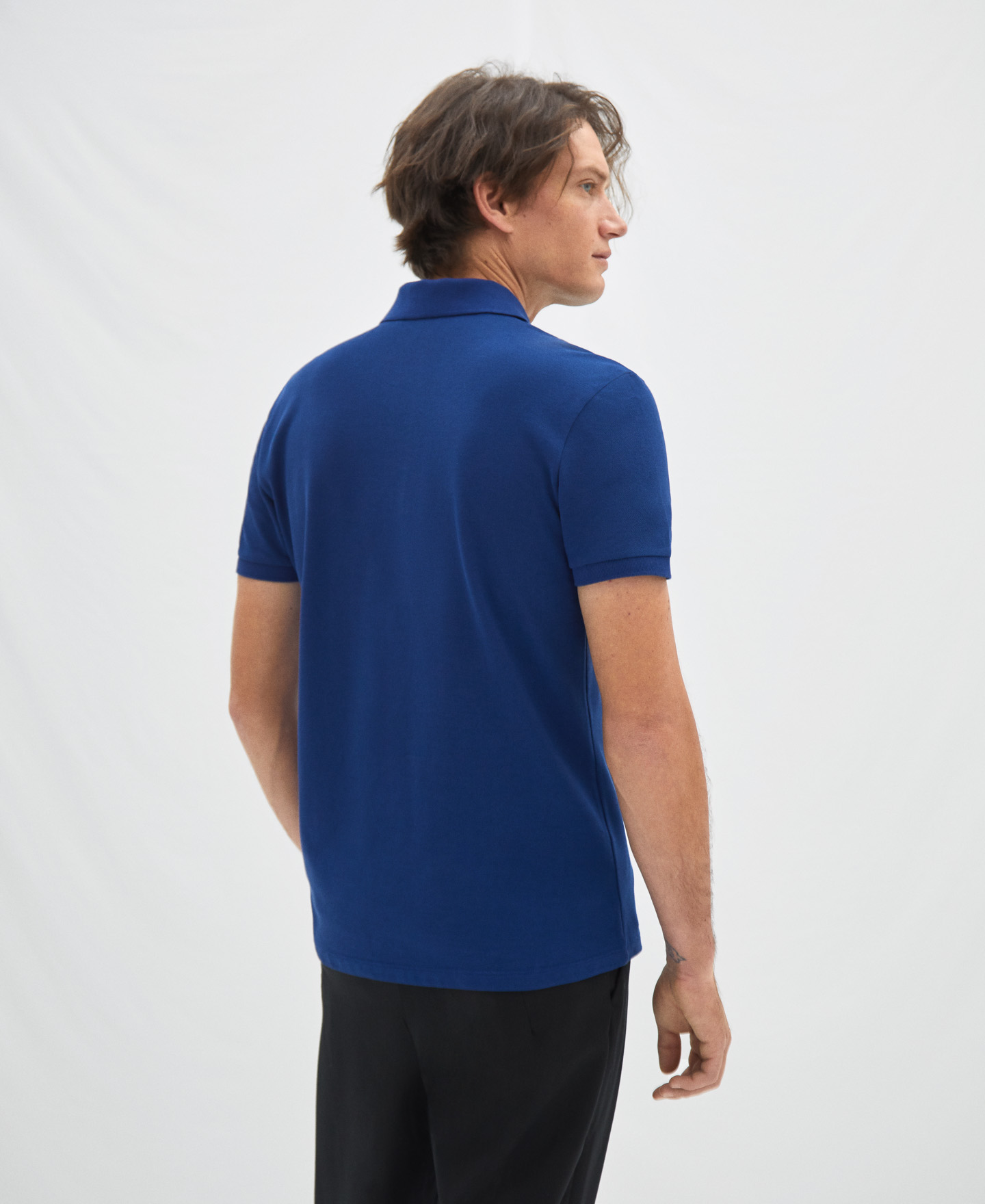 Cotton pique polo shirt image number 2