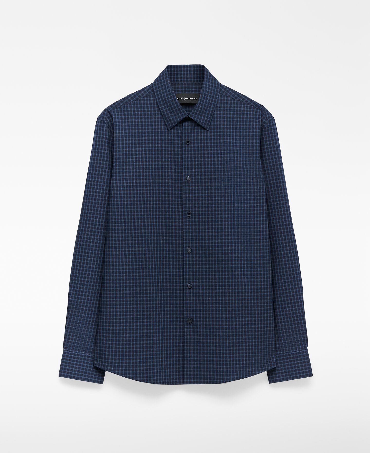 Camisa regular fit cuadros hombre image number 4