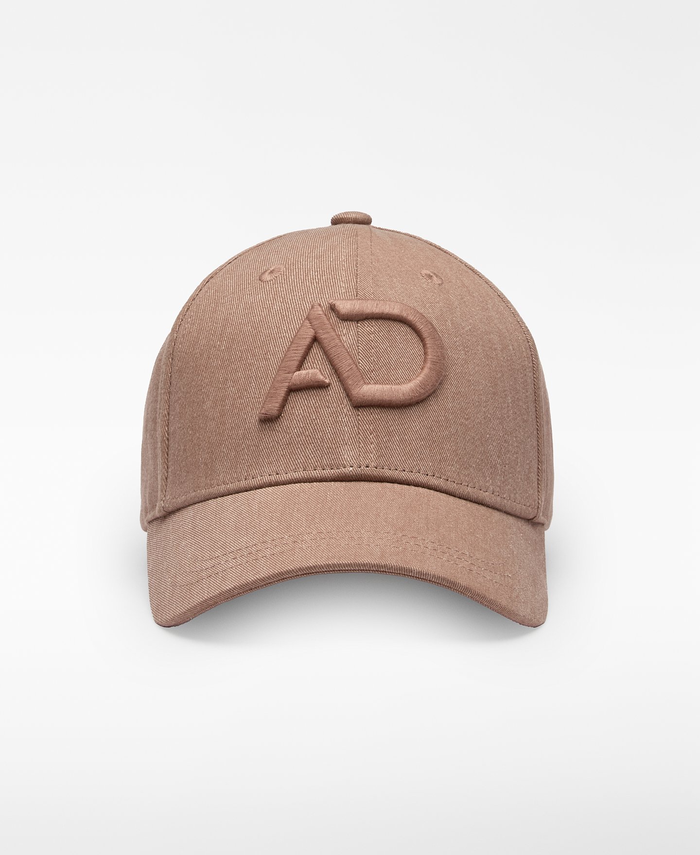 Gorra logo bordado algodón mujer image number 0