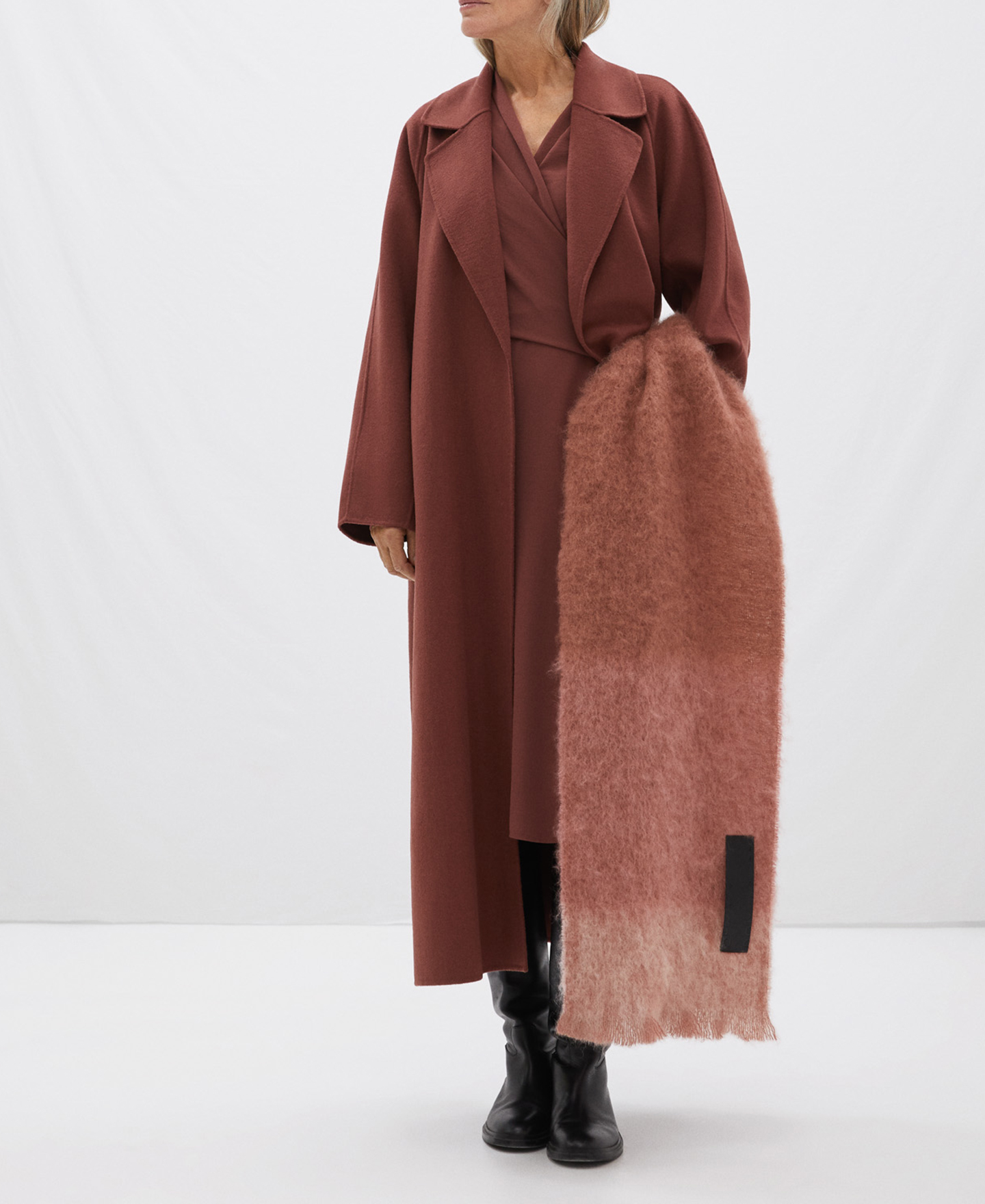 Wrap-around dress with side lacing image number 1